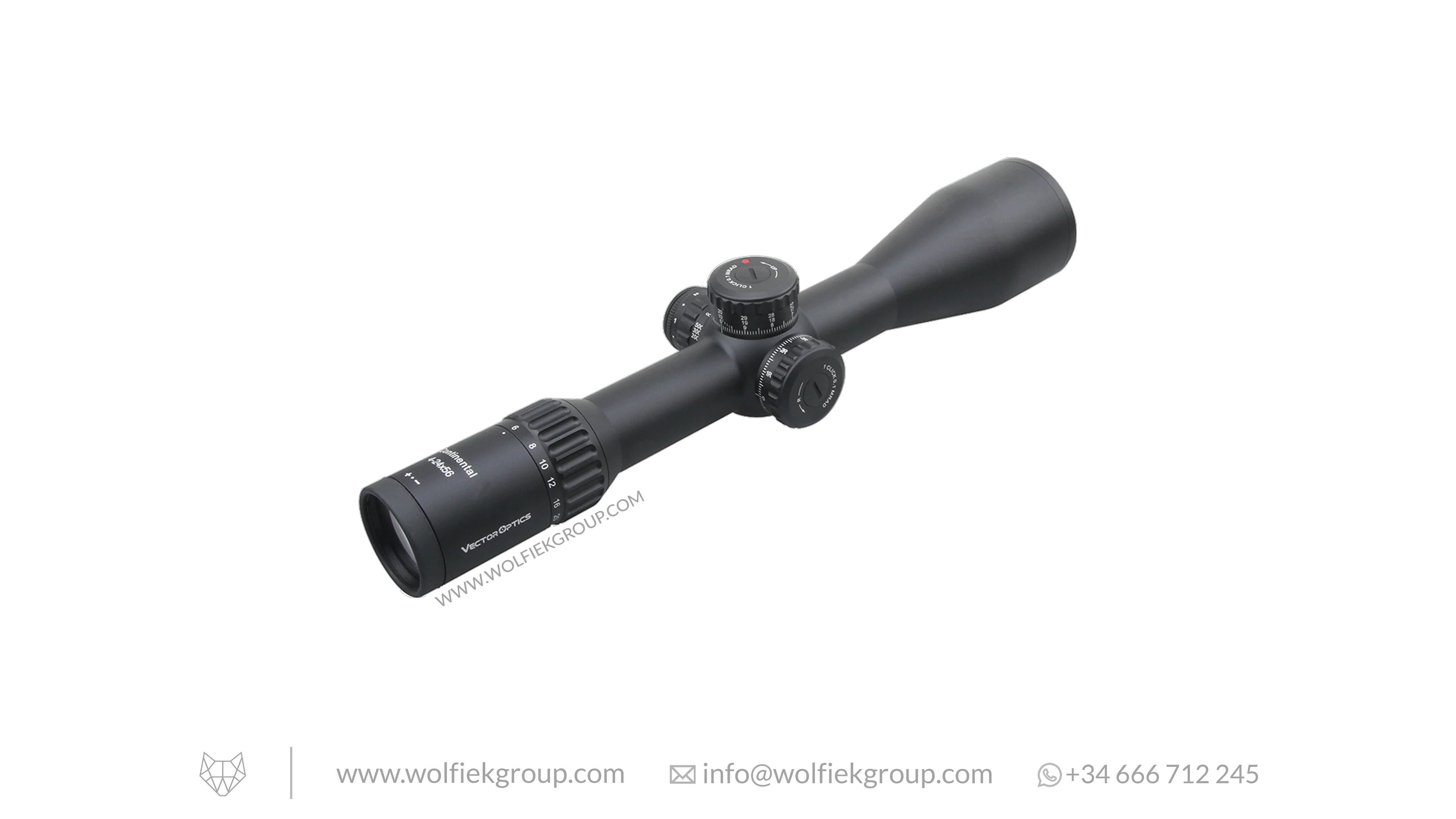 Vector Optics Continental Tactical Riflescope - x6 4-24x56 VCT FFP PRS - Image 4
