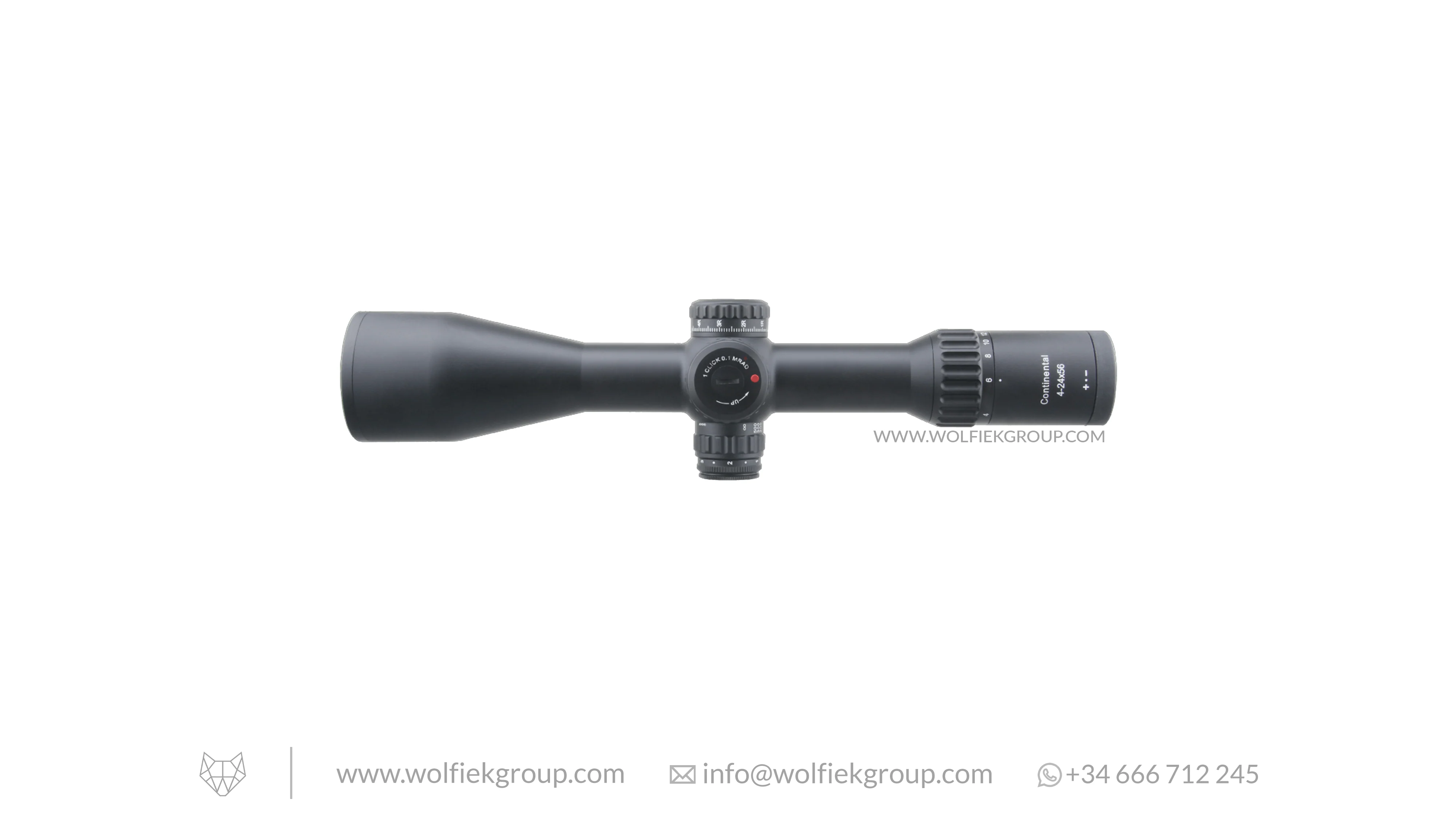 Vector Optics Continental Tactical Riflescope - x6 4-24x56 VCT FFP PRS - Image 7