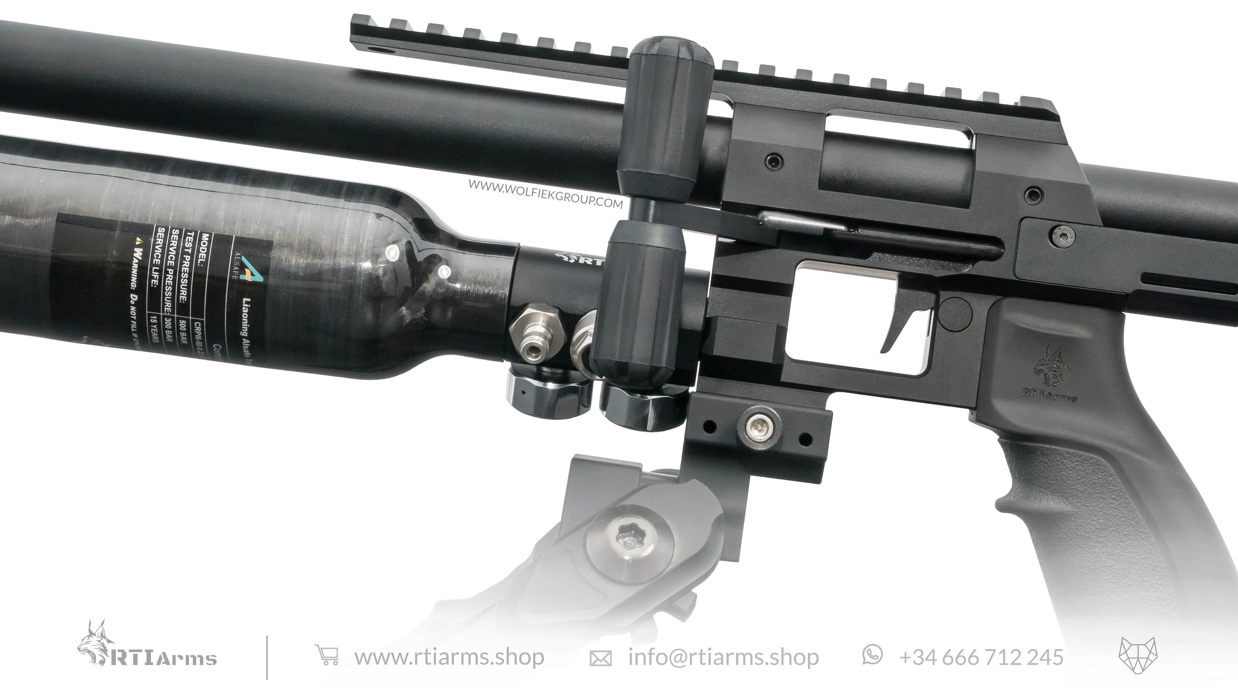 Bolt Hard Rubber Grips for RTI Arms - Image 8
