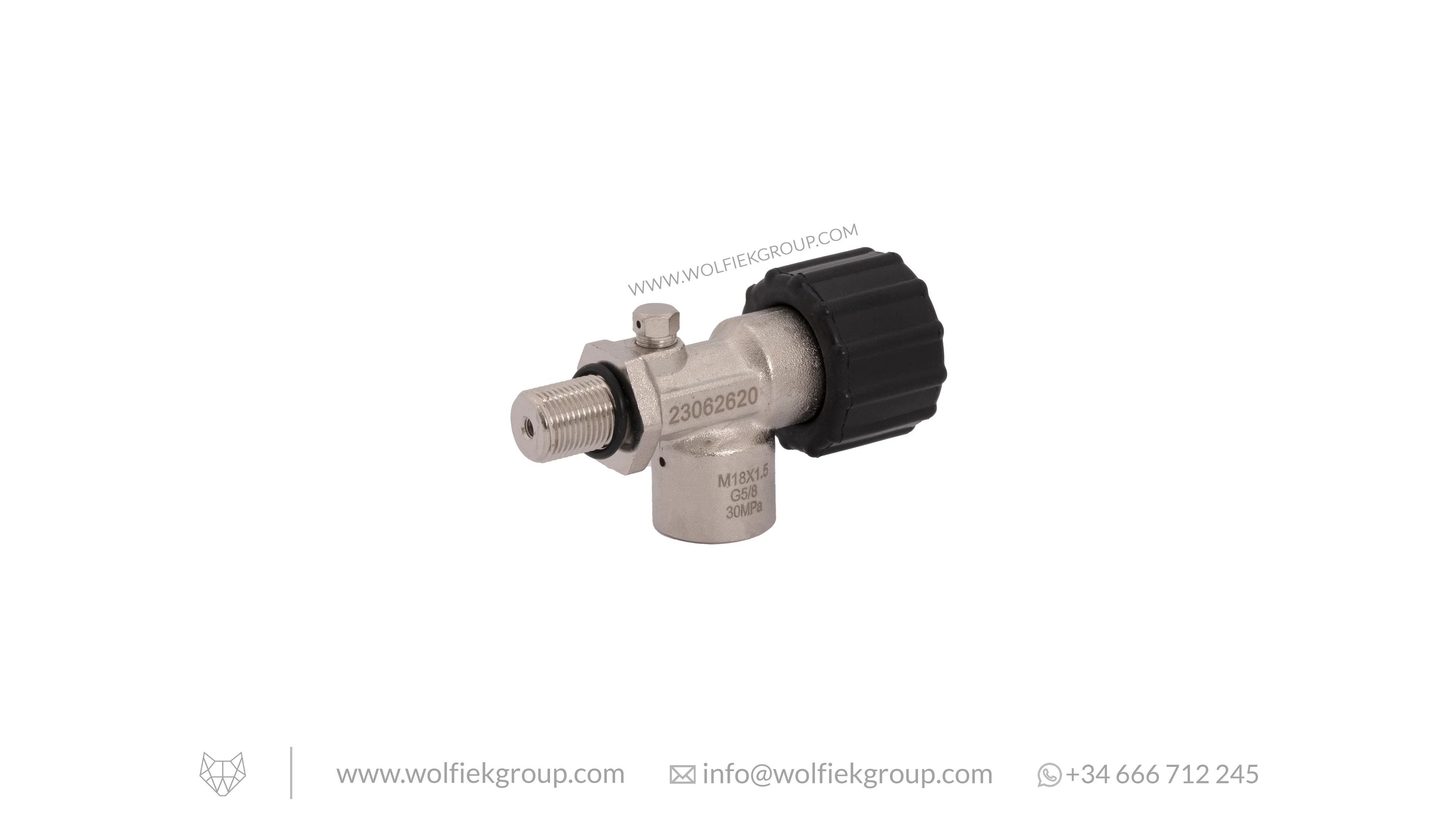 Bottle Valve for PCP Fill Systems