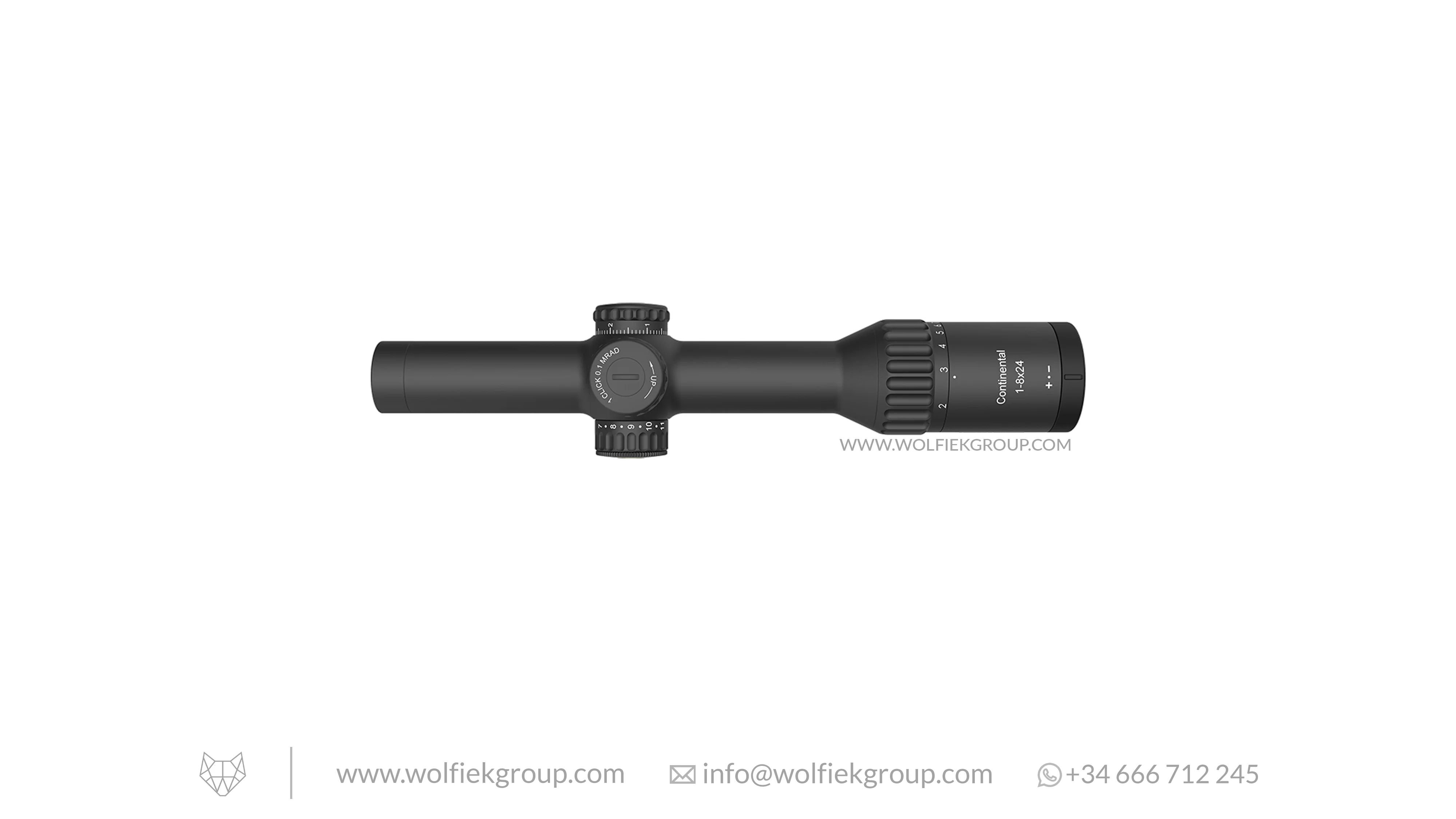 Vector Optics Continental Fiber LPVO Riflescope - x8 1-8x24i ED - Image 6