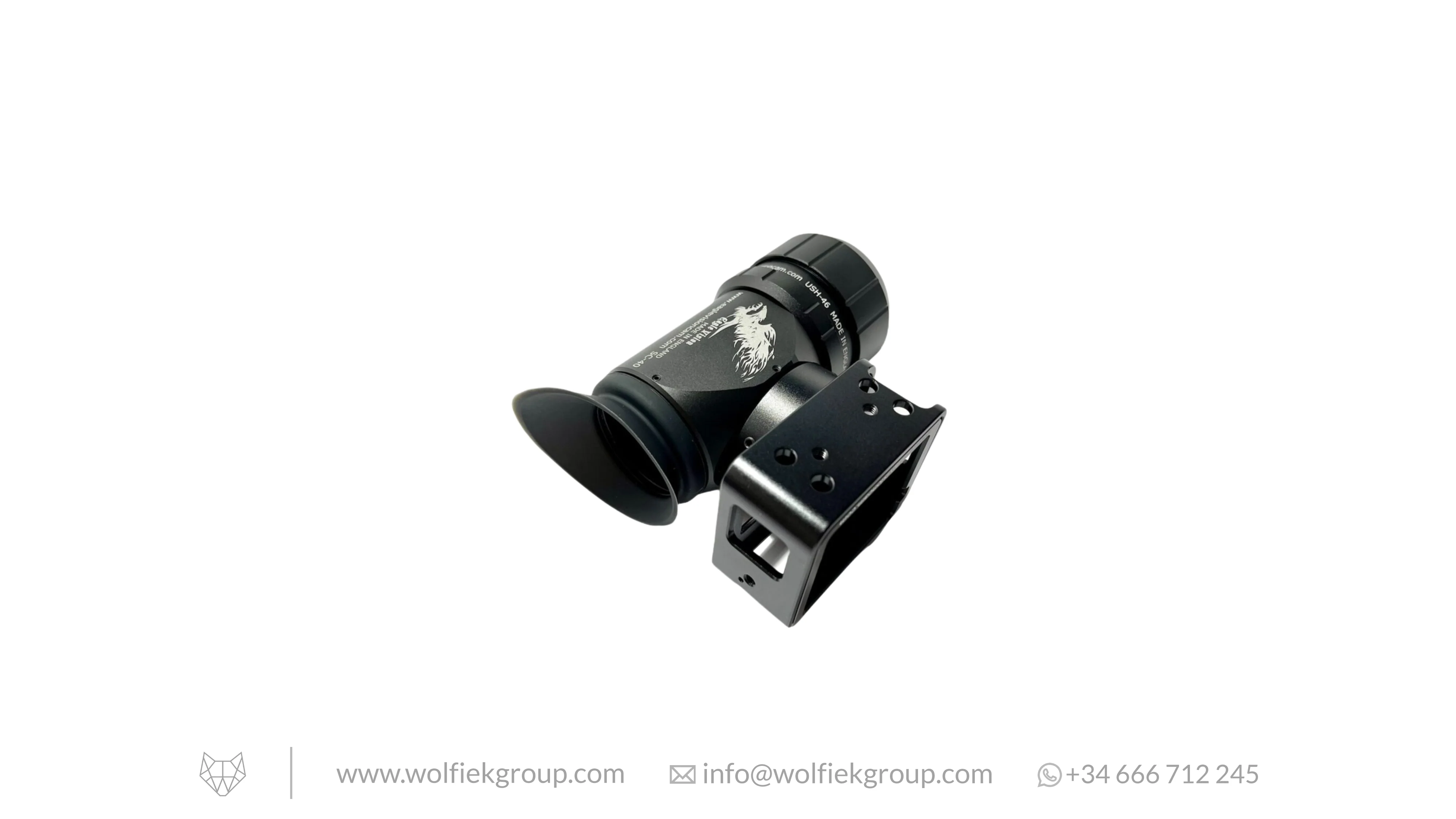 Eagle Vision 75% X 25% GOPRO 9,10,11,12,13 Black Universal Scope Holder Side-Cam - Image 3