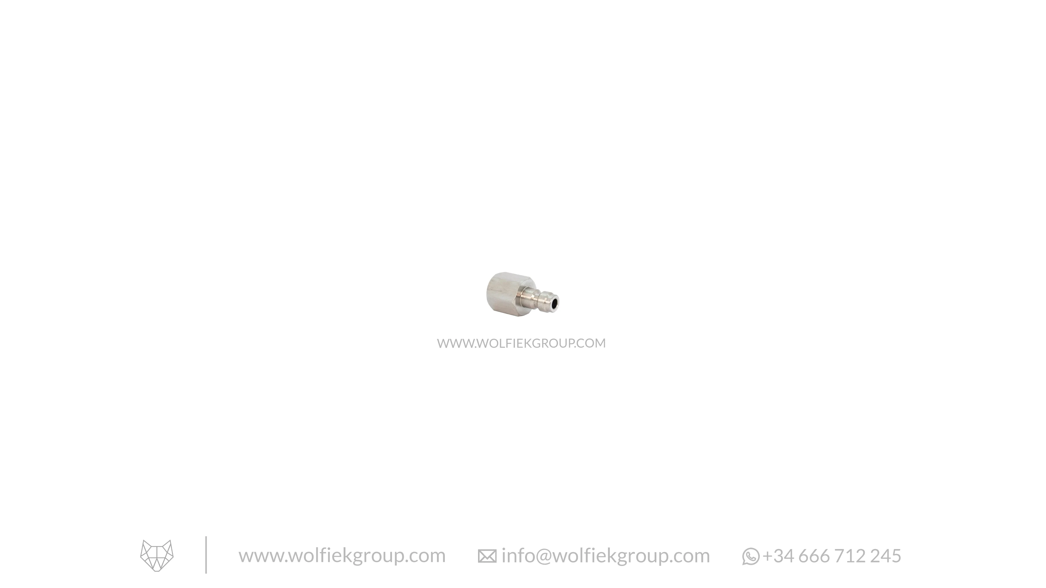 Wolfiek Group Foster Male to G1/8" BSP Female Adapter - Image 2