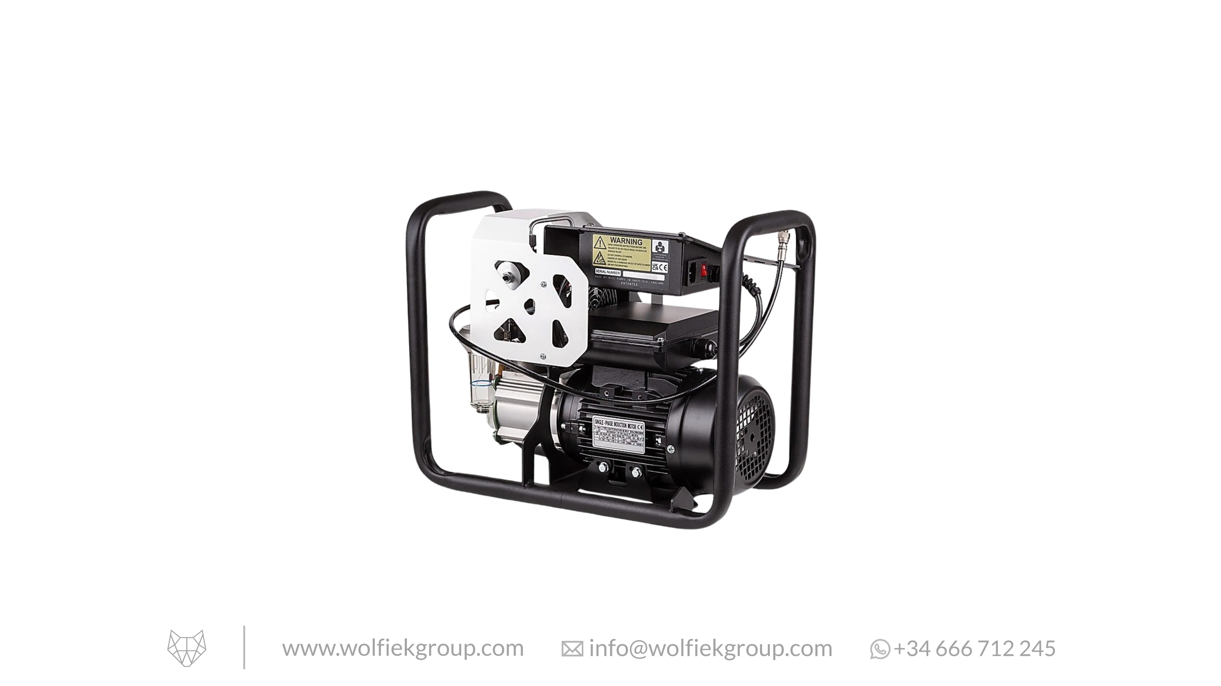 Hill Electric PCP Airgun Air Compressor EVO–310 – 310BAR/4500 PSI - Image 4