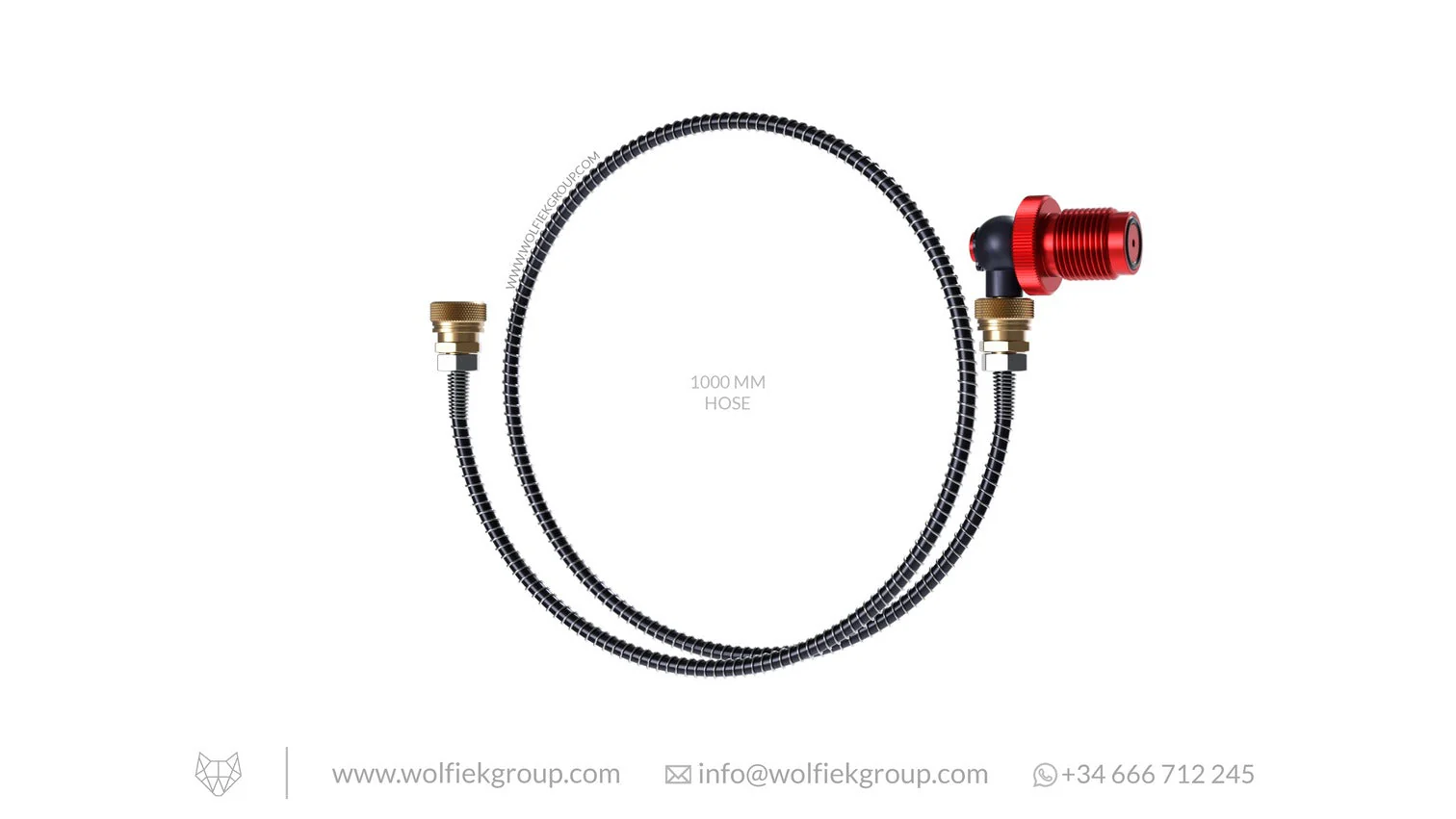 EDgun Hose - Quick Foster Female for Airgun Refills - Image 3