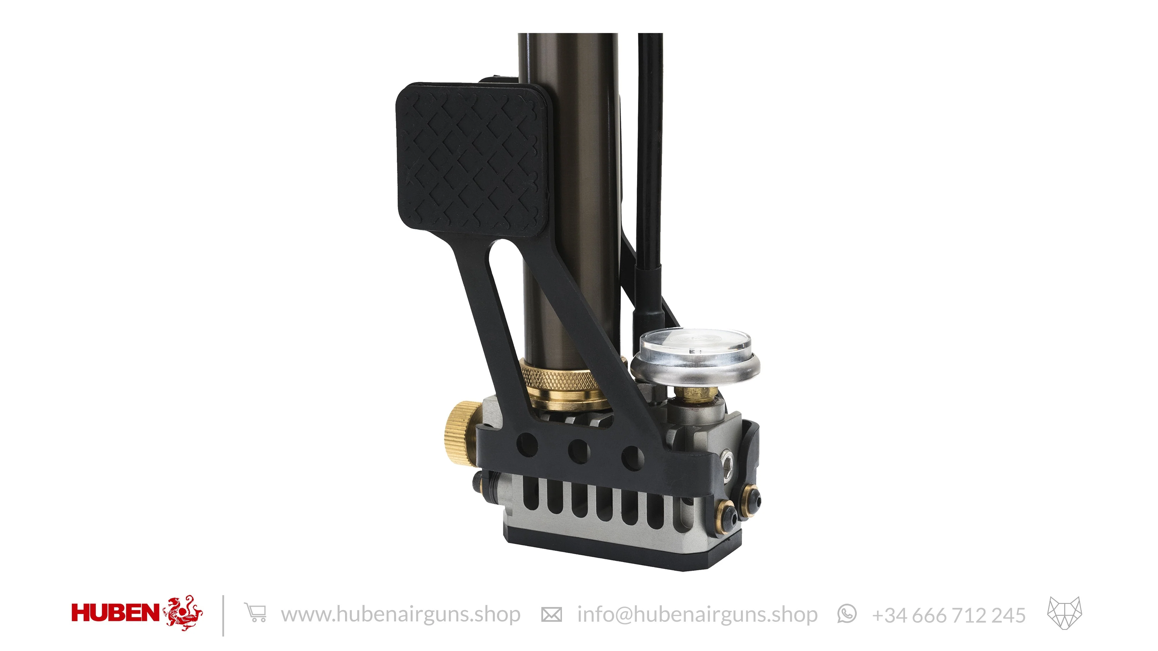 Huben Handpump for PCP Airguns – 350BAR/5000 PSI - Image 4