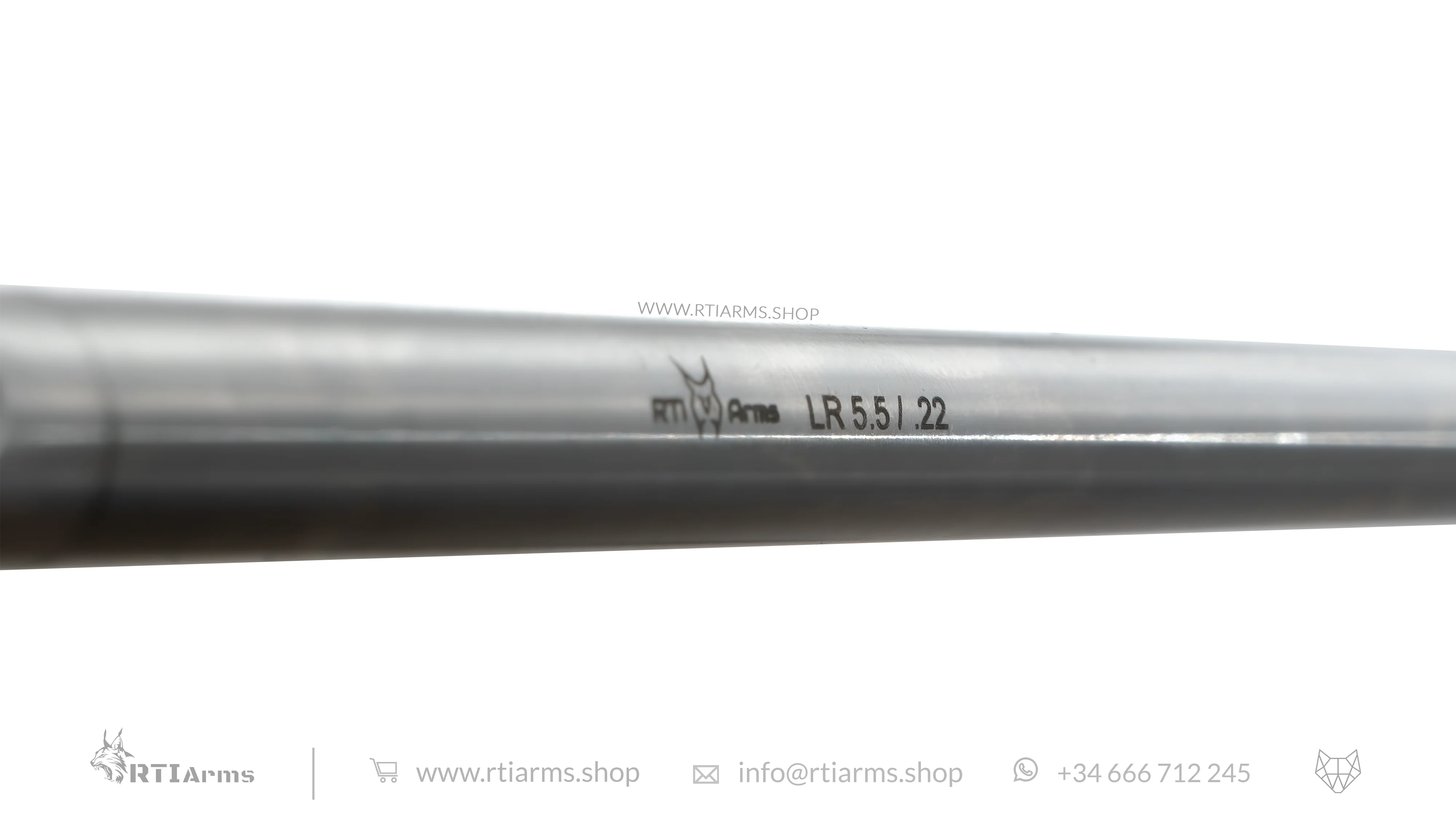 RTI · Premium Lothar Walther Barrel · 600mm (24") for Long Range · Caliber 5.5mm (.22) · Pellets - Image 3