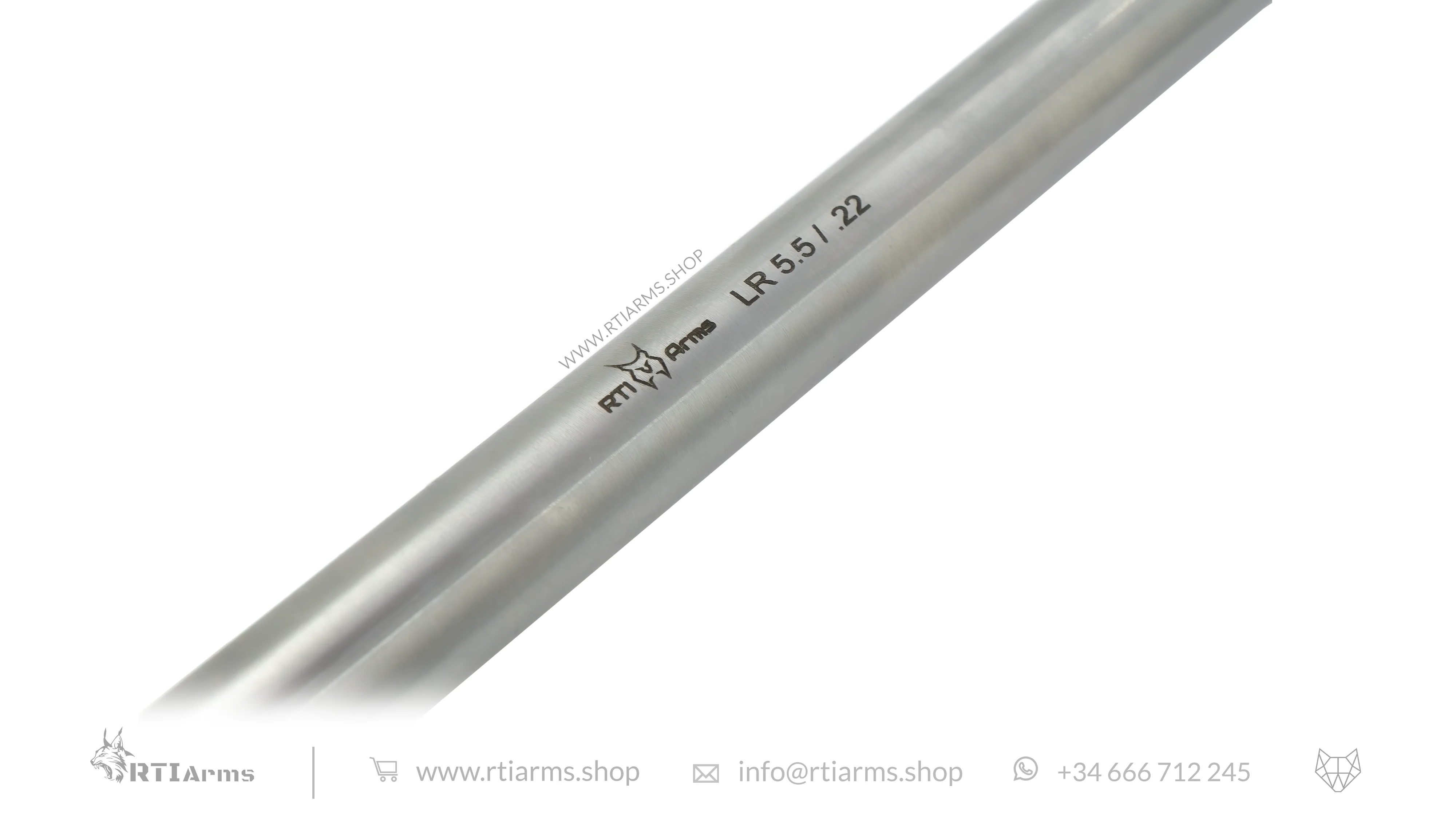 RTI · Premium Lothar Walther Barrel · 600mm (24") for Long Range · Caliber 5.5mm (.22) · Pellets - Image 6