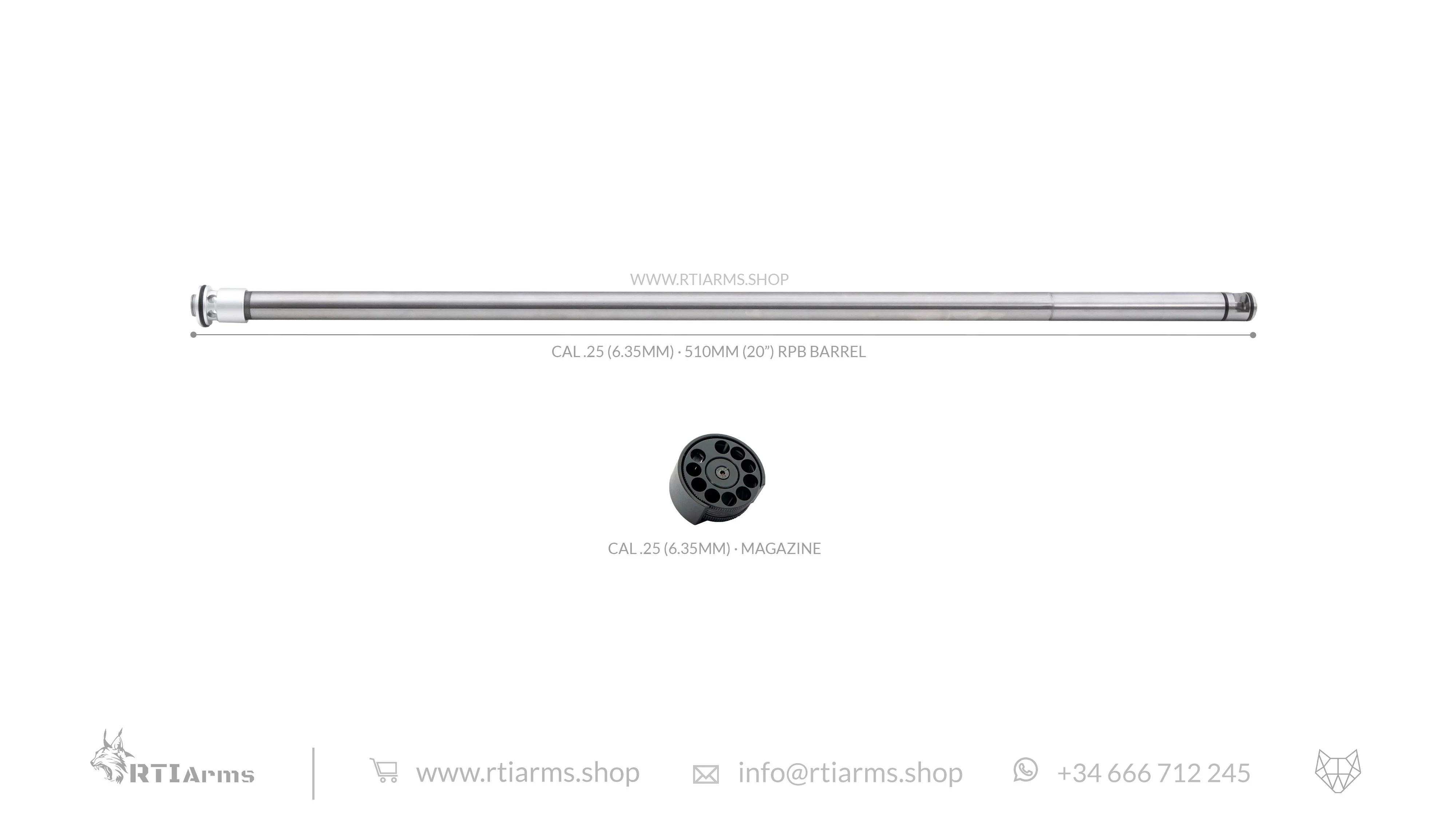 RTI · RPB Lothar Walther Barrel · 510mm (20") - Image 11