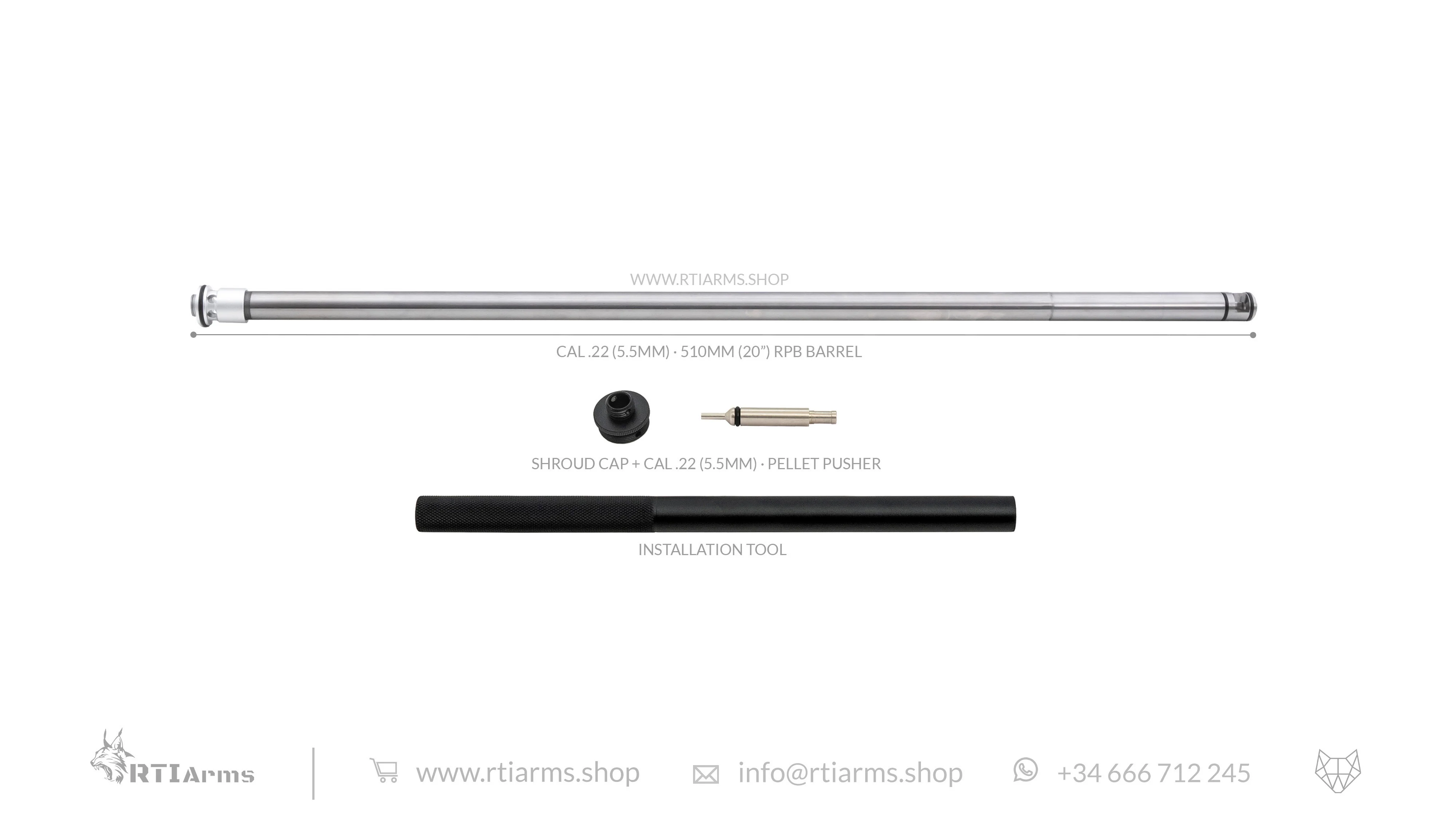 RTI · RPB Lothar Walther Barrel · 510mm (20") - Image 3