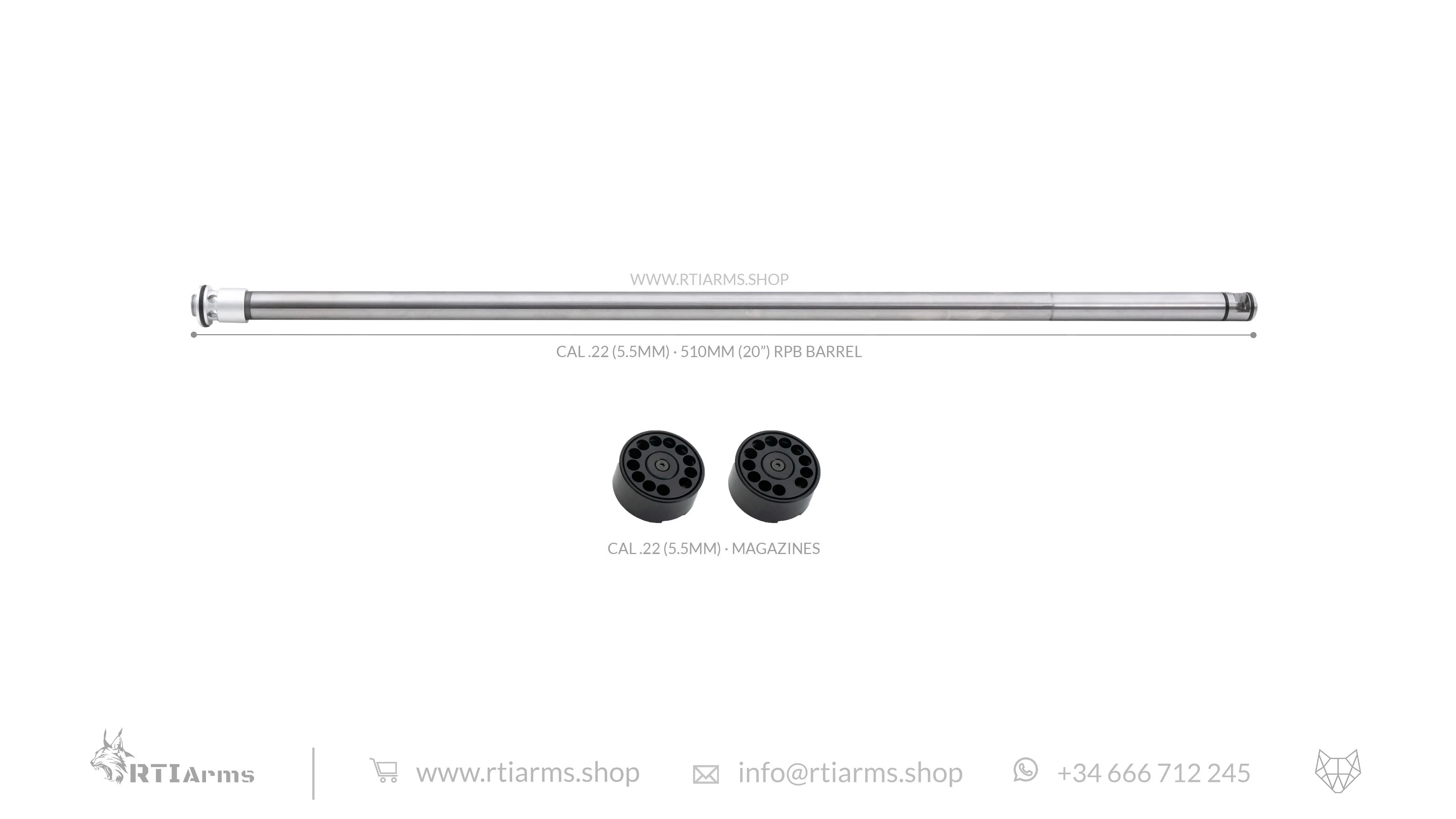 RTI · RPB Lothar Walther Barrel · 510mm (20") - Image 4