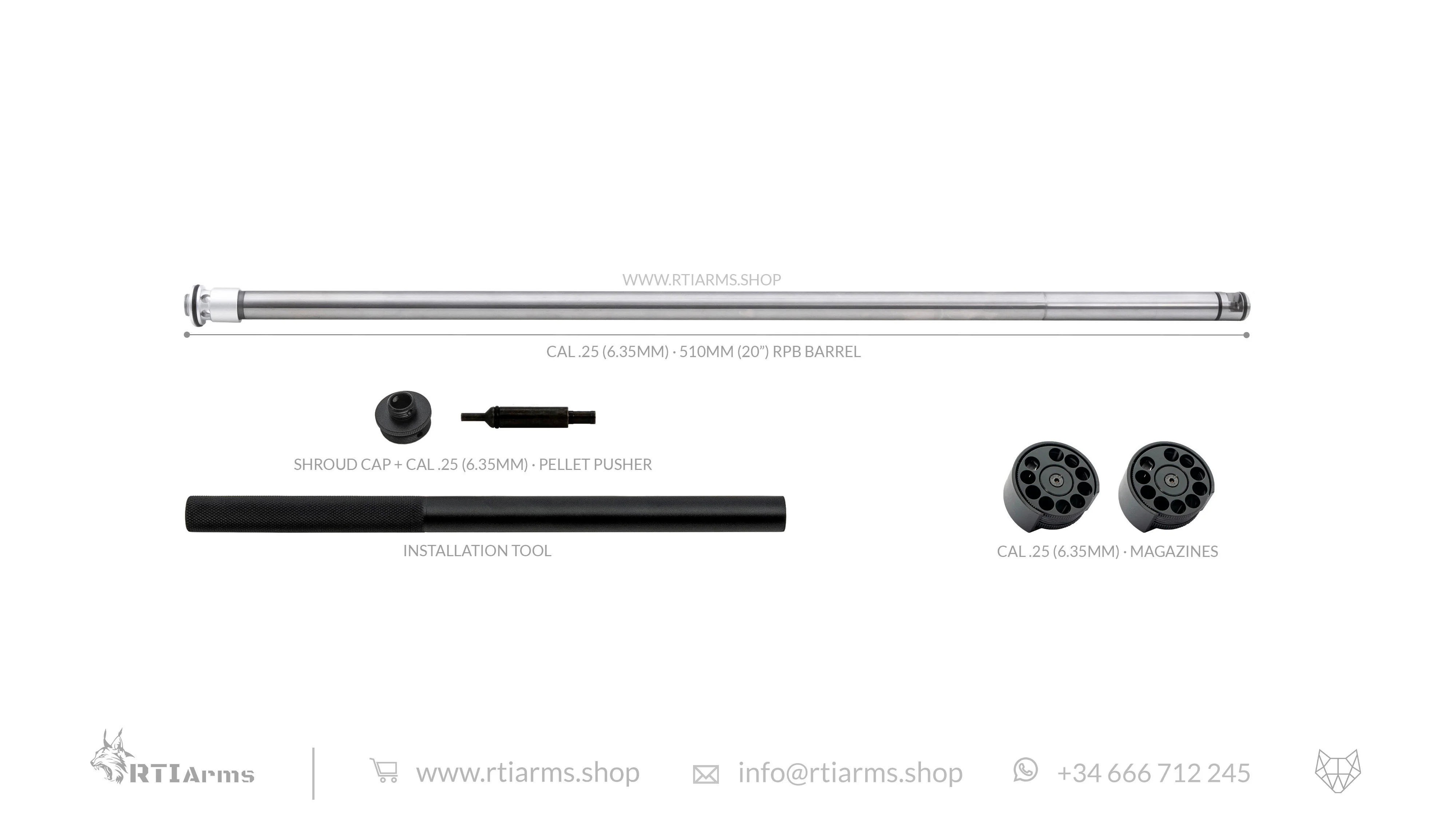 RTI · RPB Lothar Walther Barrel · 510mm (20") - Image 8