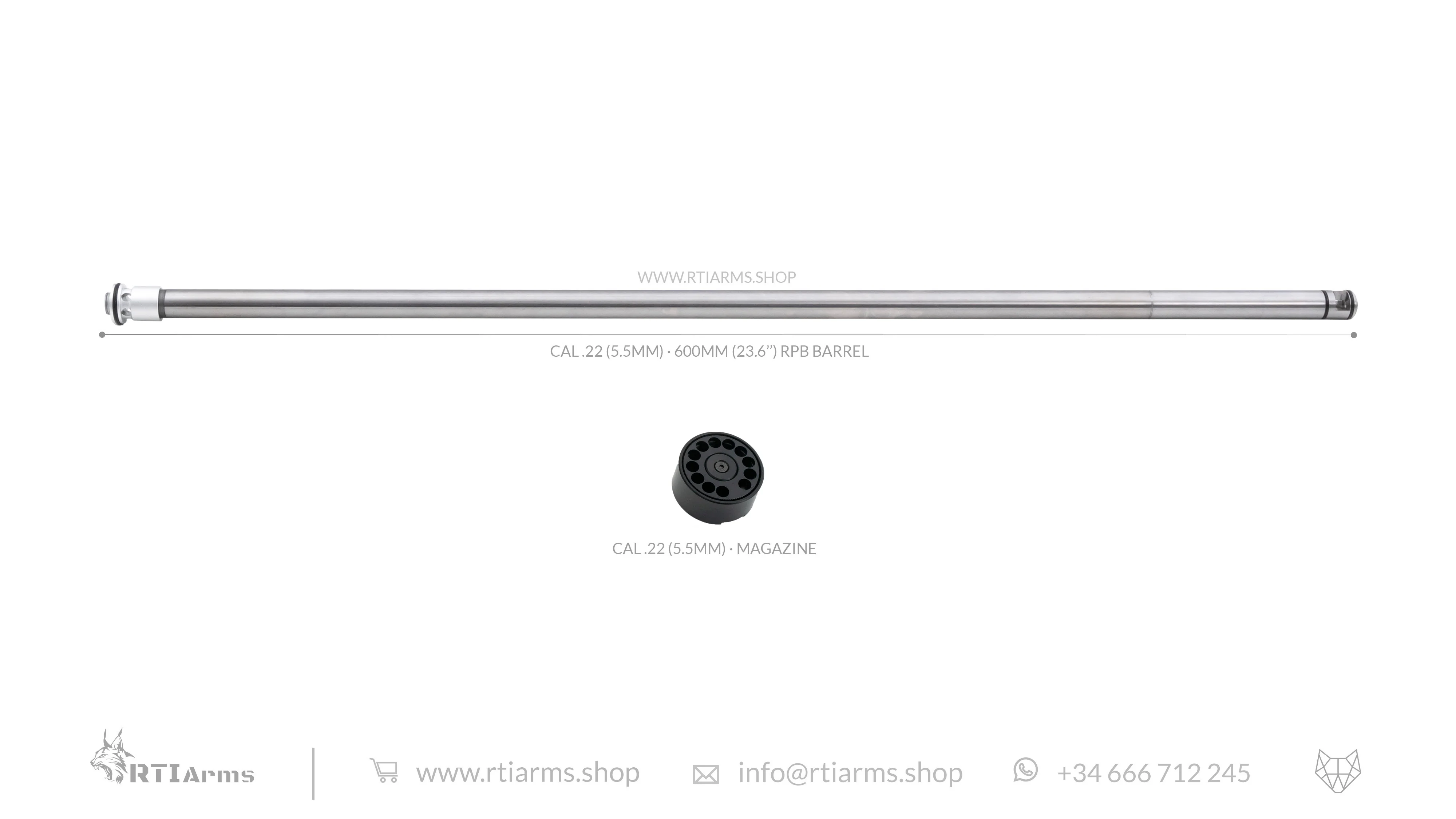 RTI · RPB Lothar Walther Barrel · 600mm (24") - Image 5