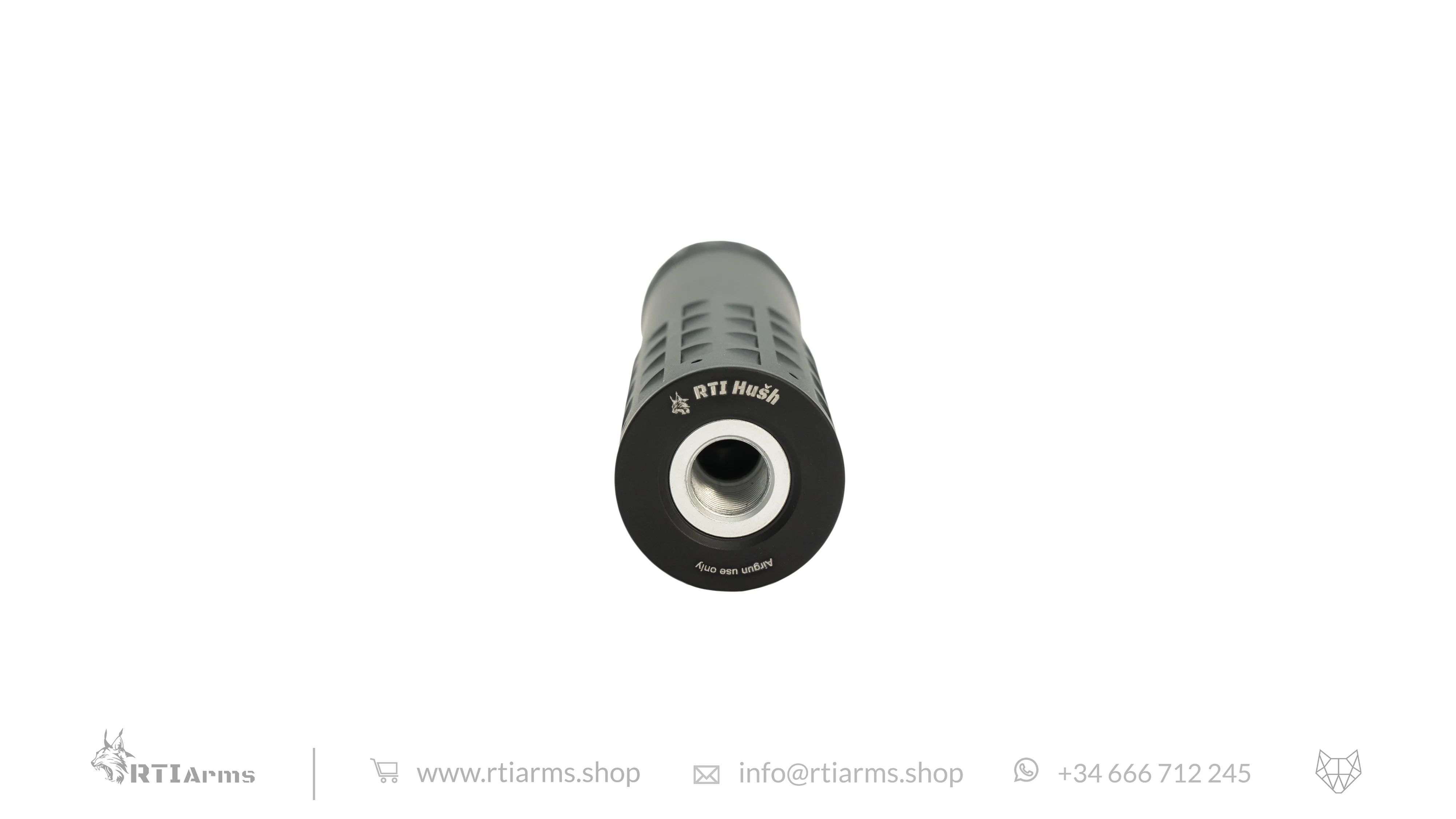 RTI Hušh Suppressor 34mm 155mm Aluminum - Image 3