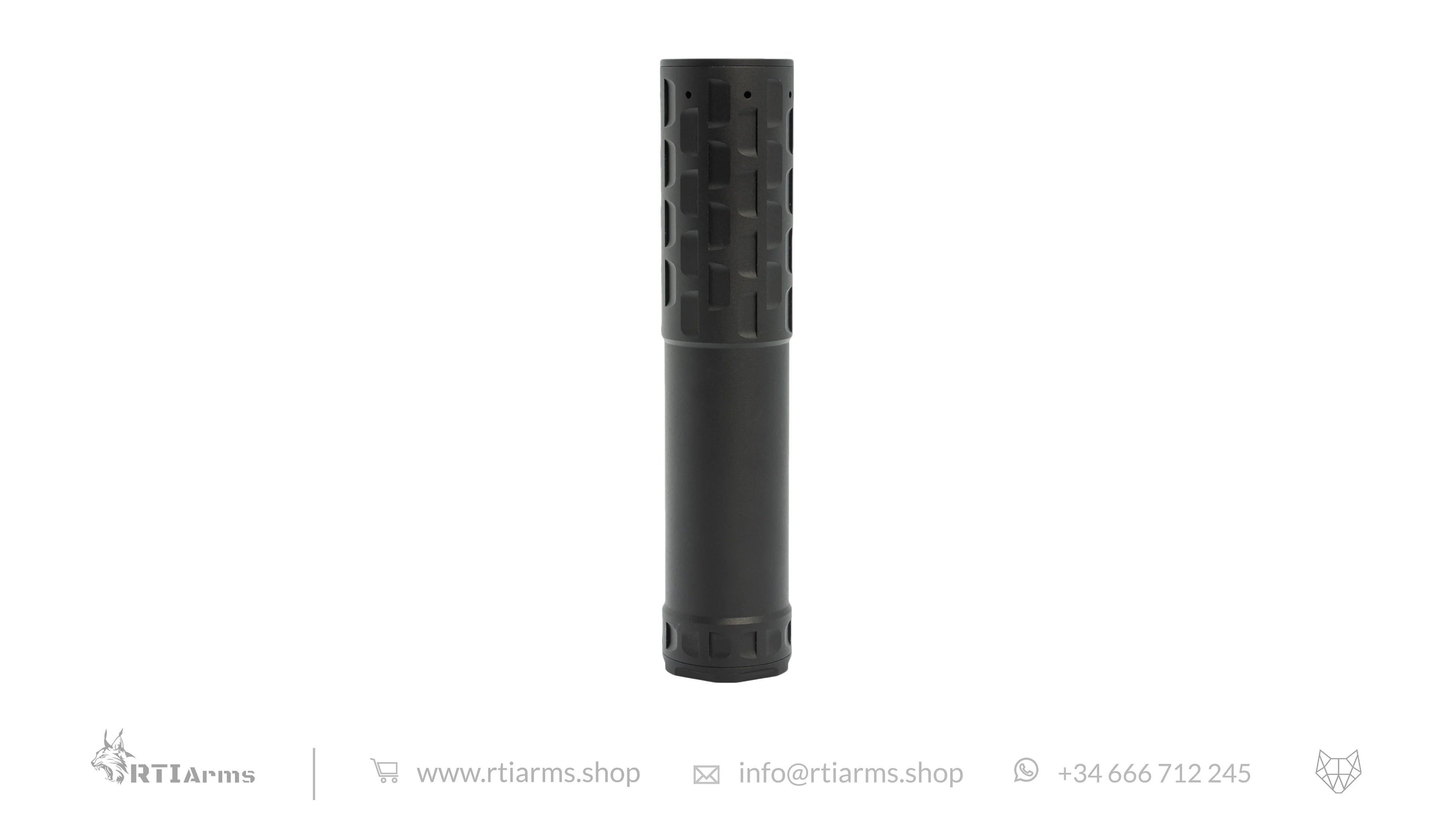 RTI Hušh Suppressor 34mm 155mm Aluminum - Image 4