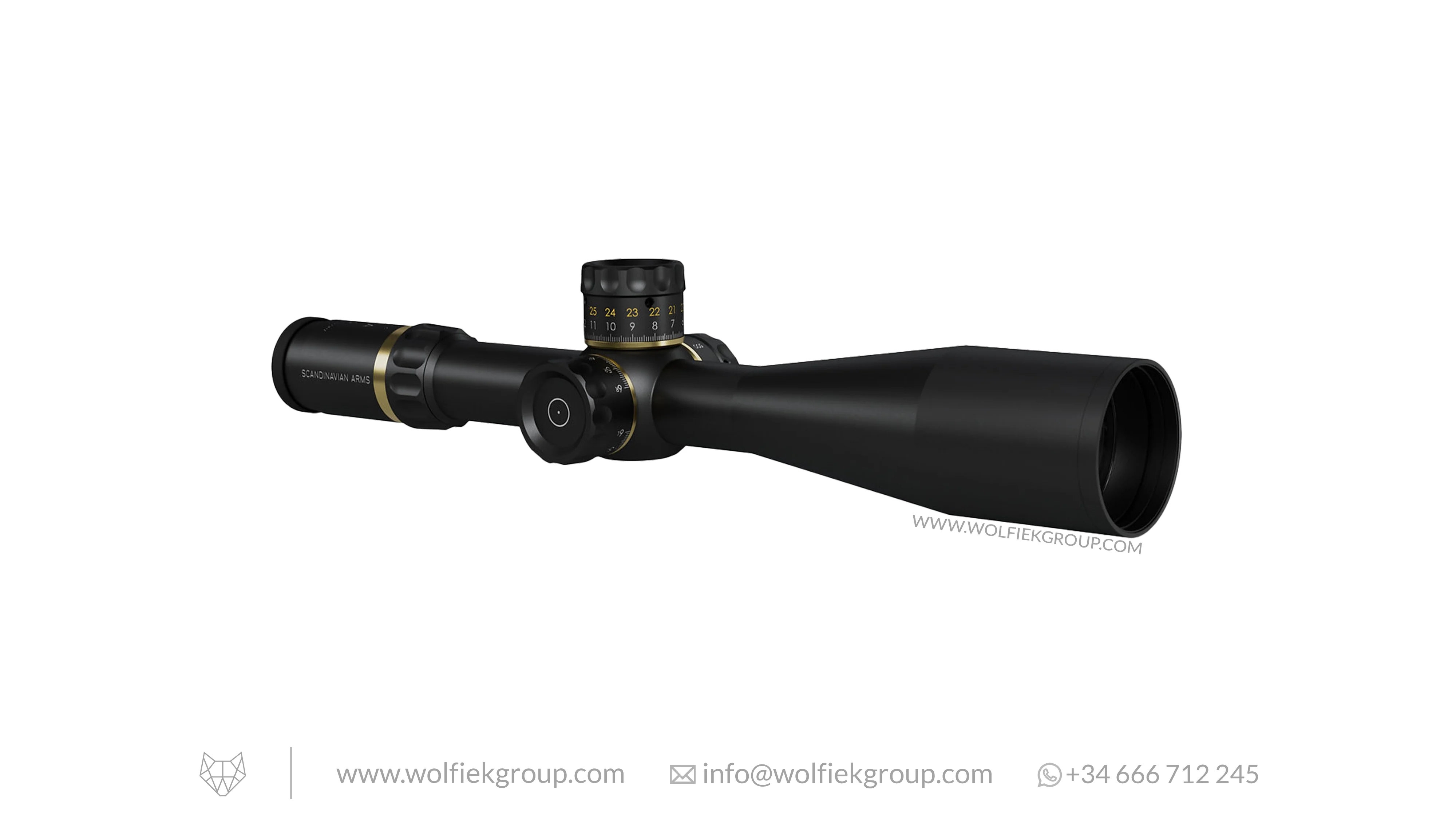Scandinavian Arms LRS Riflescope – 5-25x56 MCR - Image 3