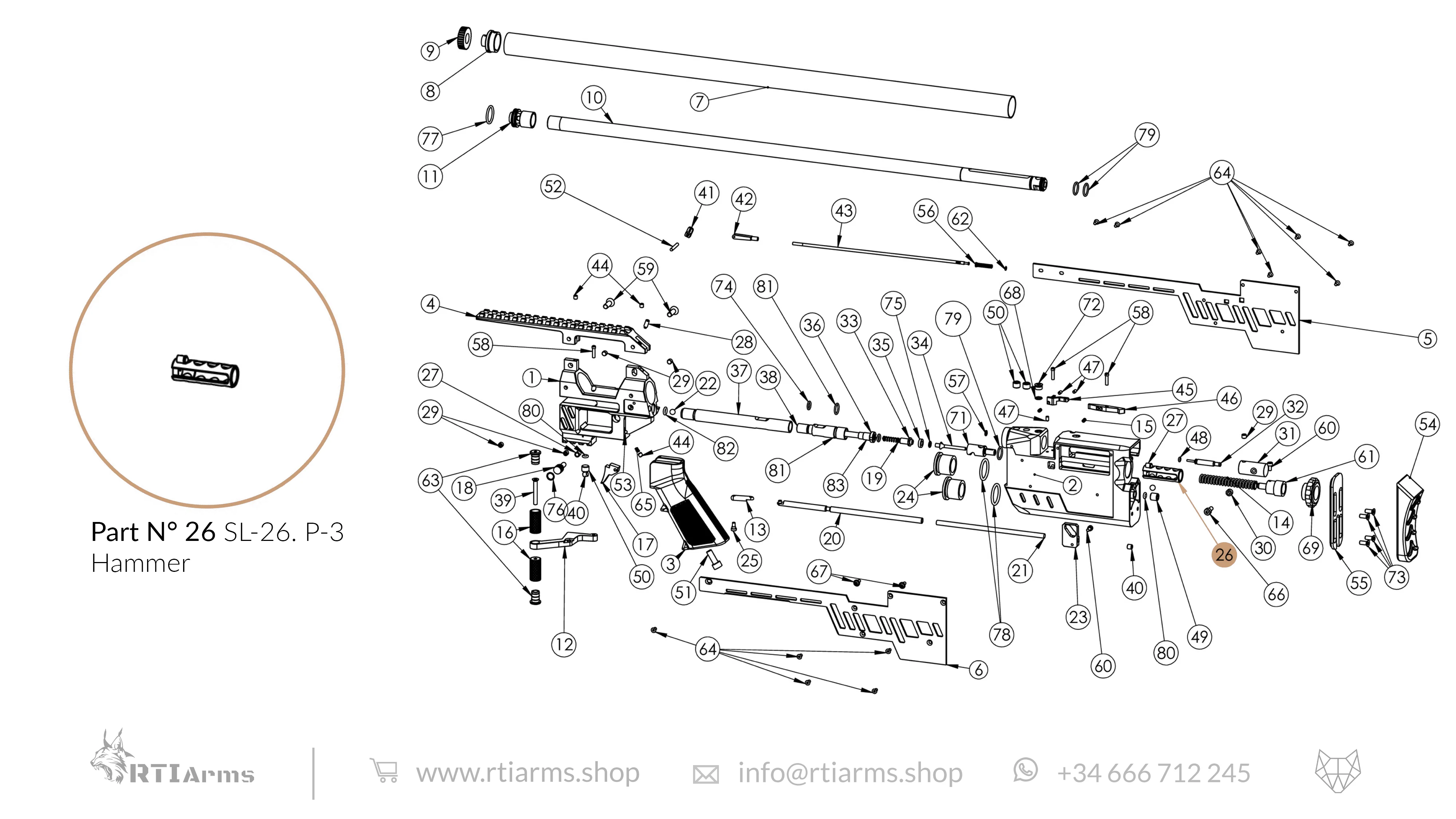 Spare Parts RTI P-3 - Image 62
