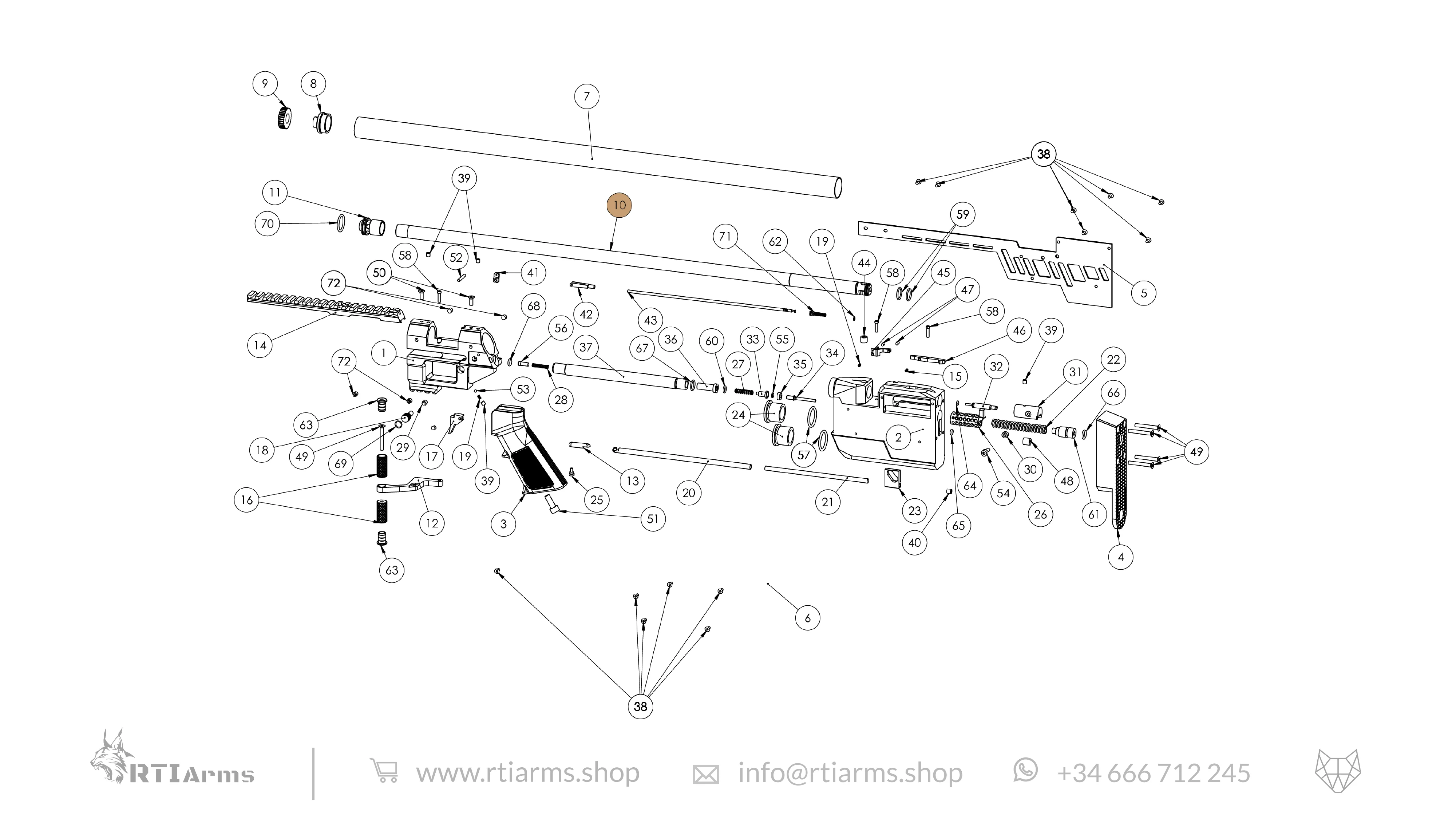 Spare parts RTI Prophet II - Image 11