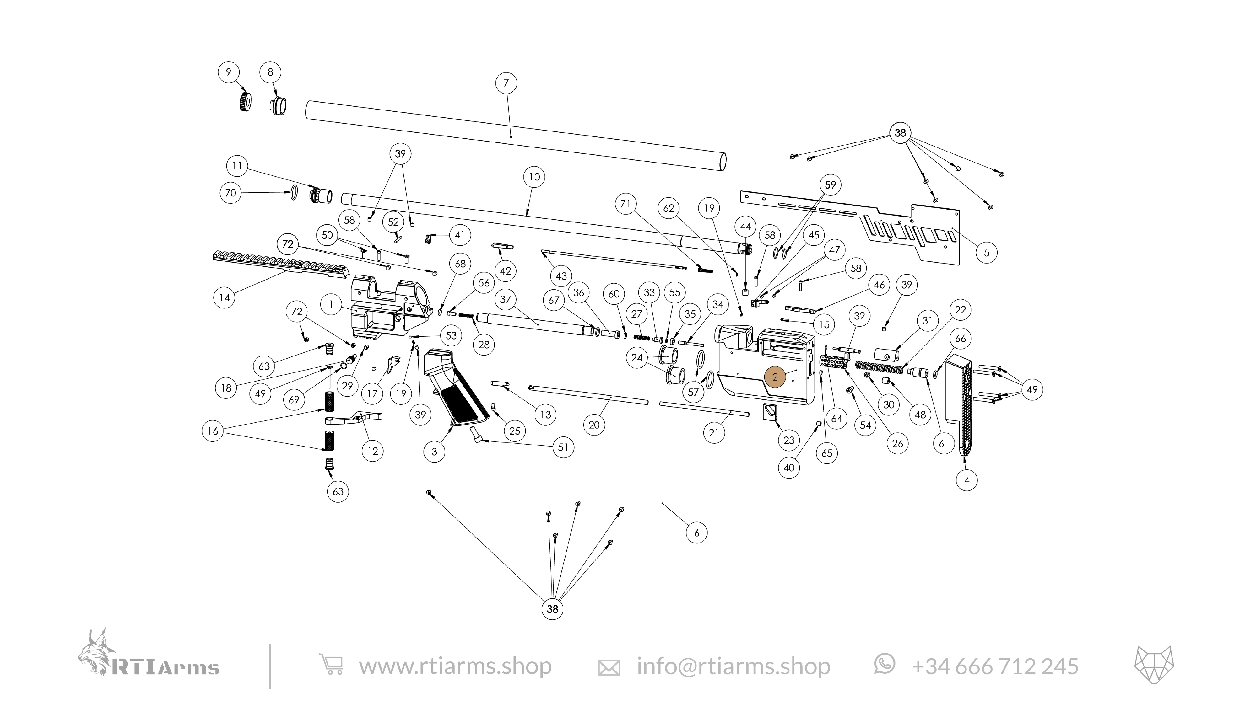 Spare parts RTI Prophet II - Image 3