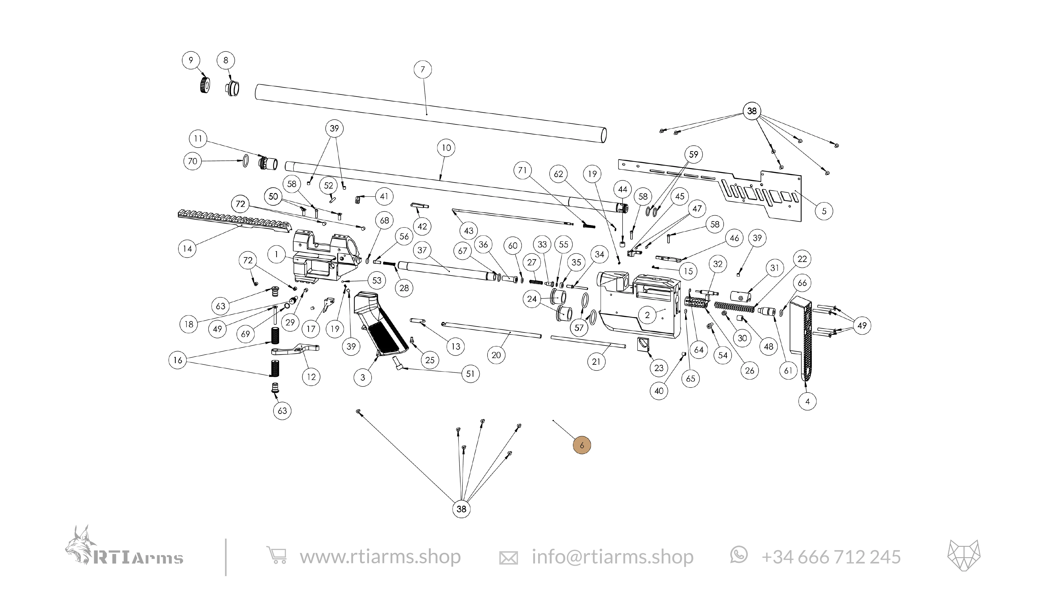 Spare parts RTI Prophet II - Image 7