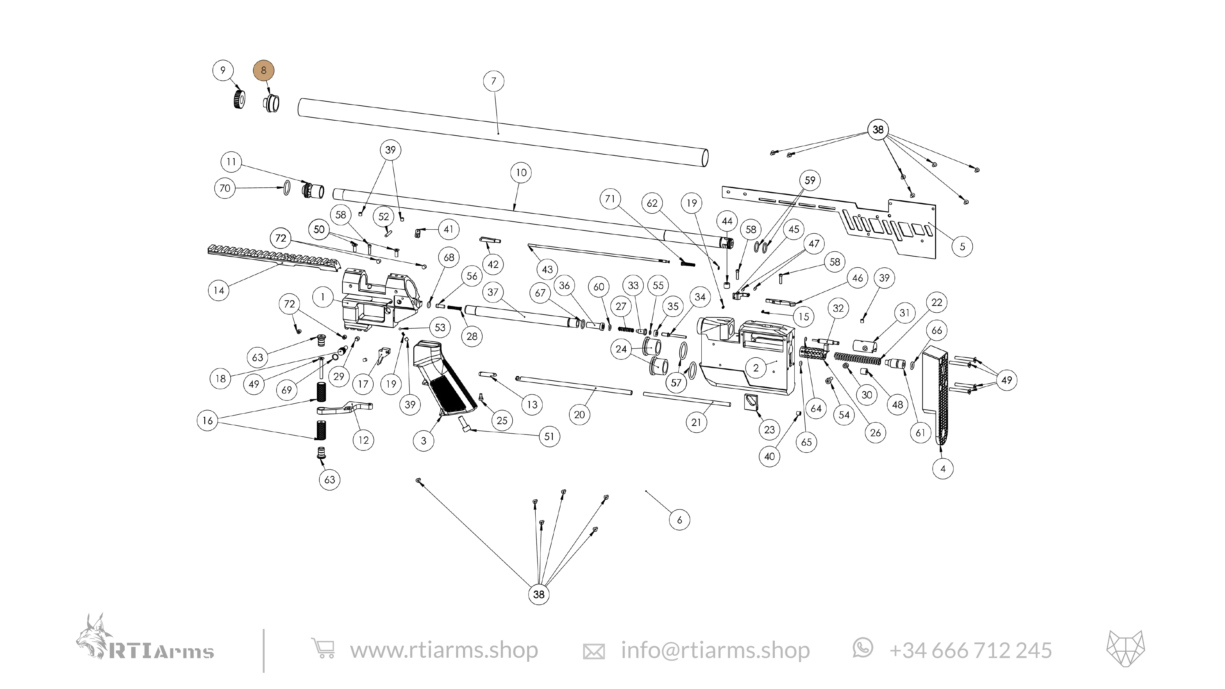 Spare parts RTI Prophet II - Image 9