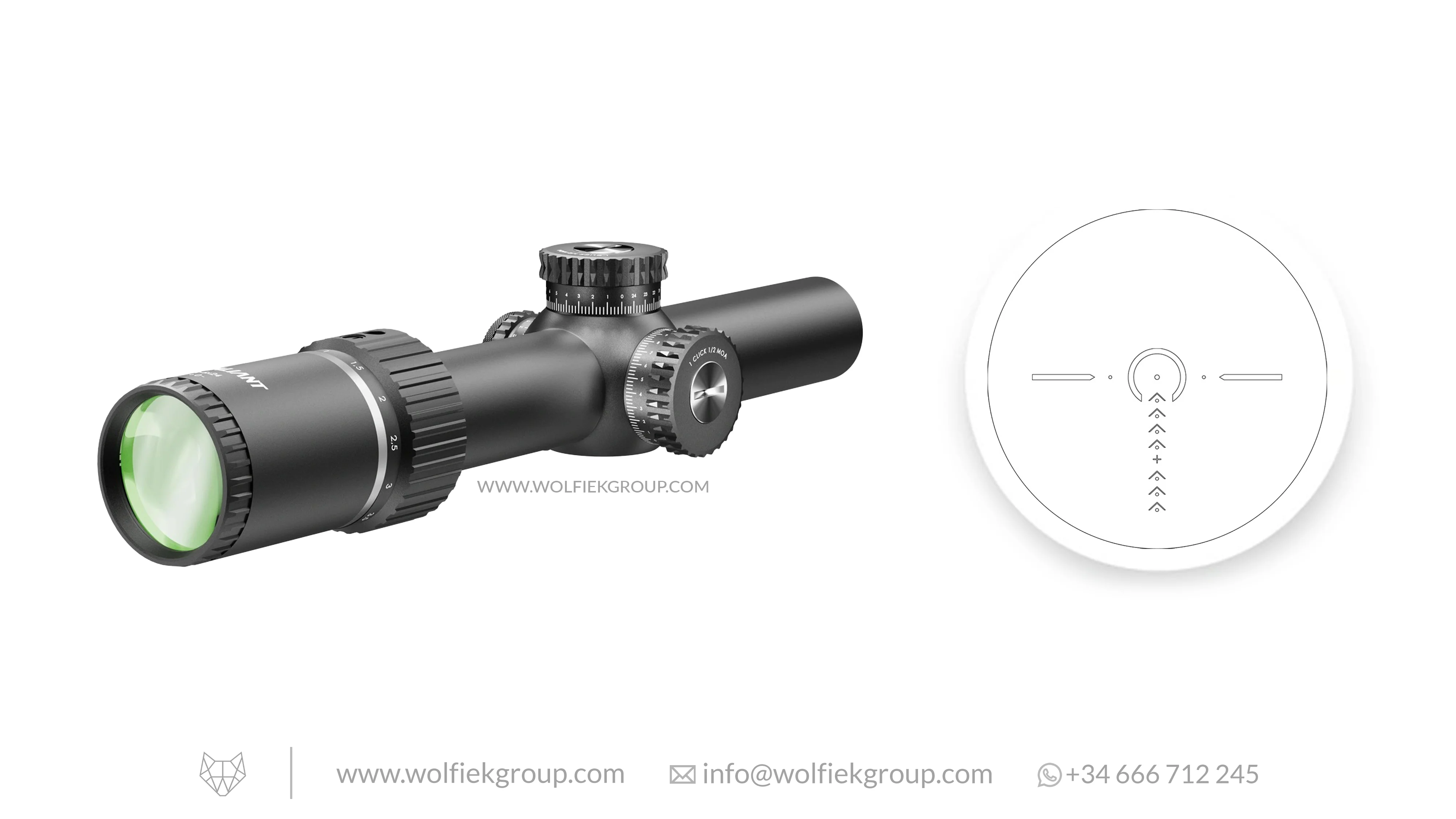 Valiant Optics Kronos Riflescope - 1-6x24 SIR - Image 5