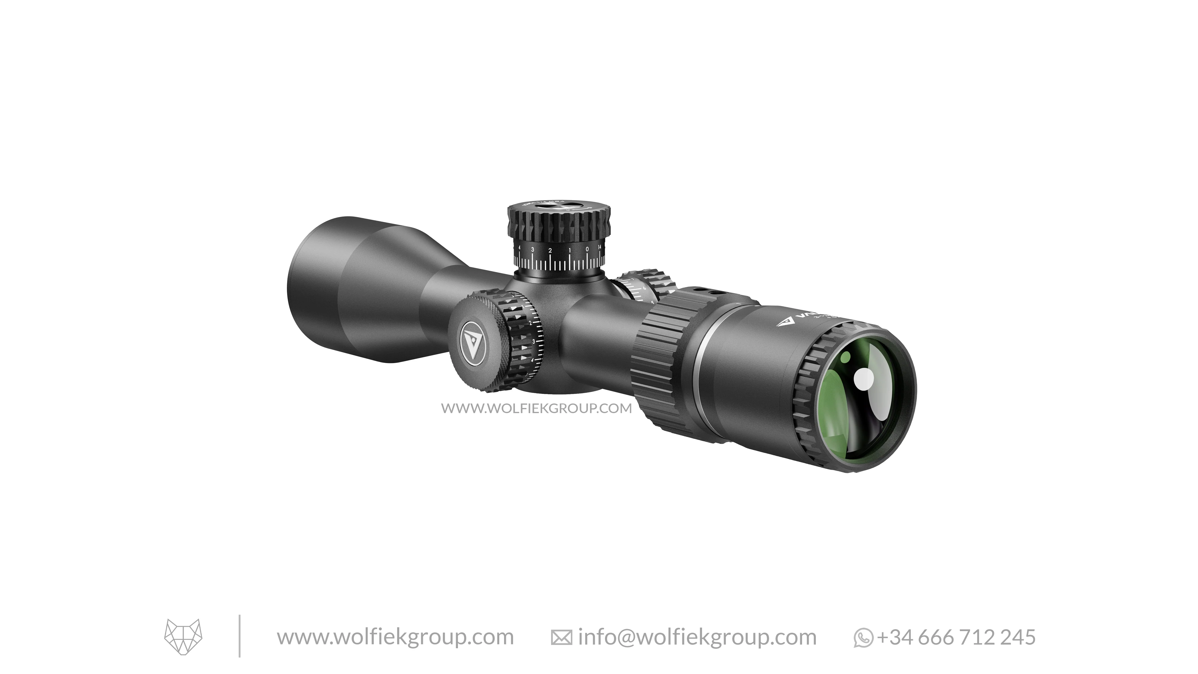 Valiant Optics Themys Riflescope - 3-12x42 SF Compact - Image 4