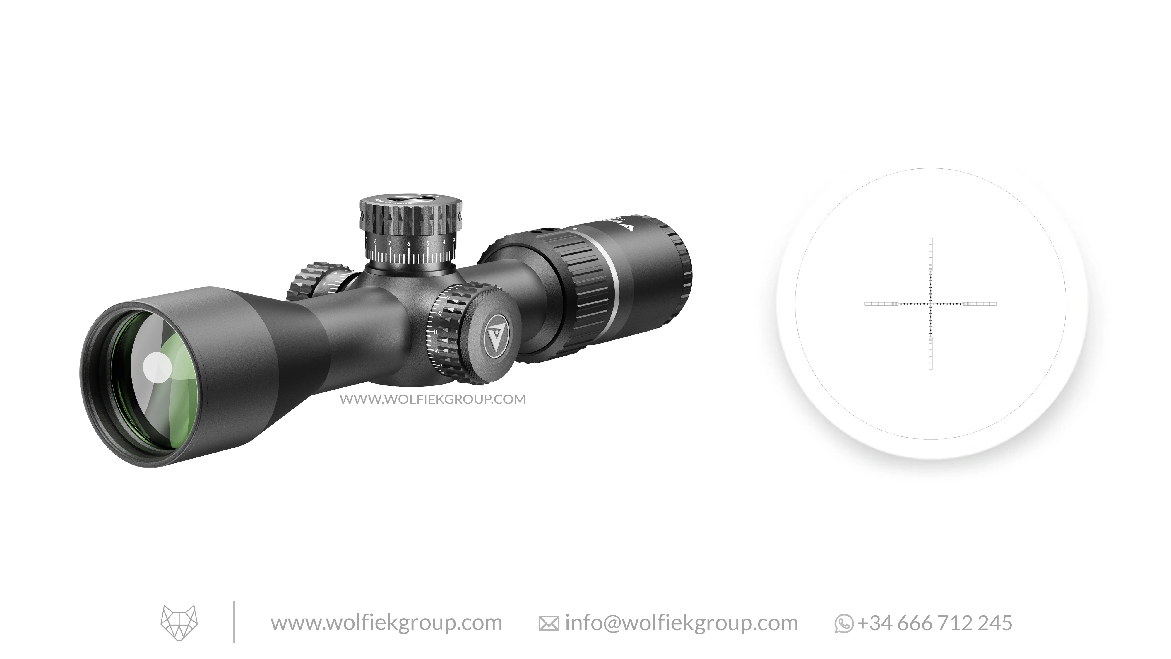 Valiant Optics Themys Riflescope - 3-12x42 SF Compact - Image 7
