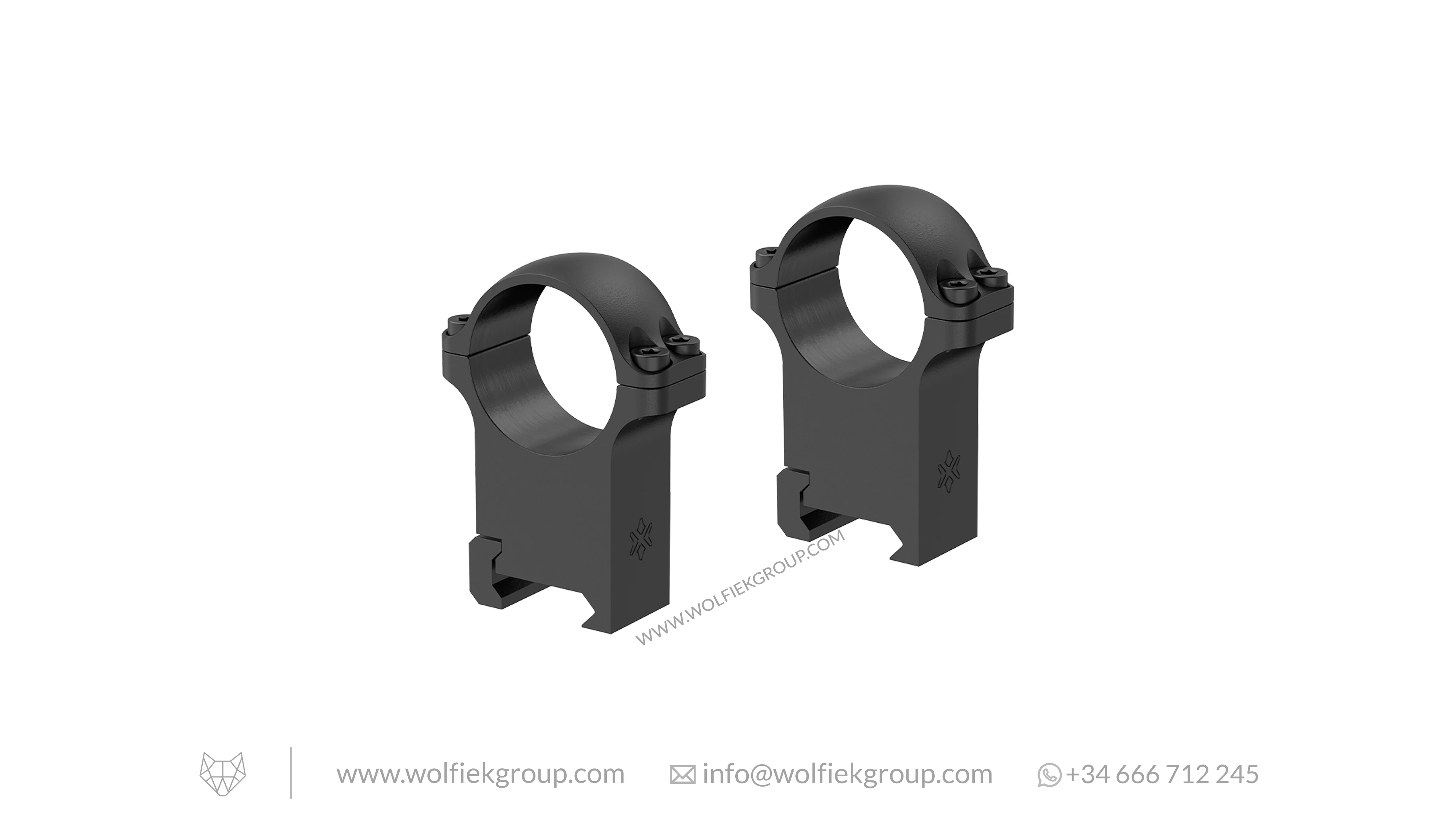 Vector Optics Weaver Riflescope Steel Mounts - 30mm - Image 3