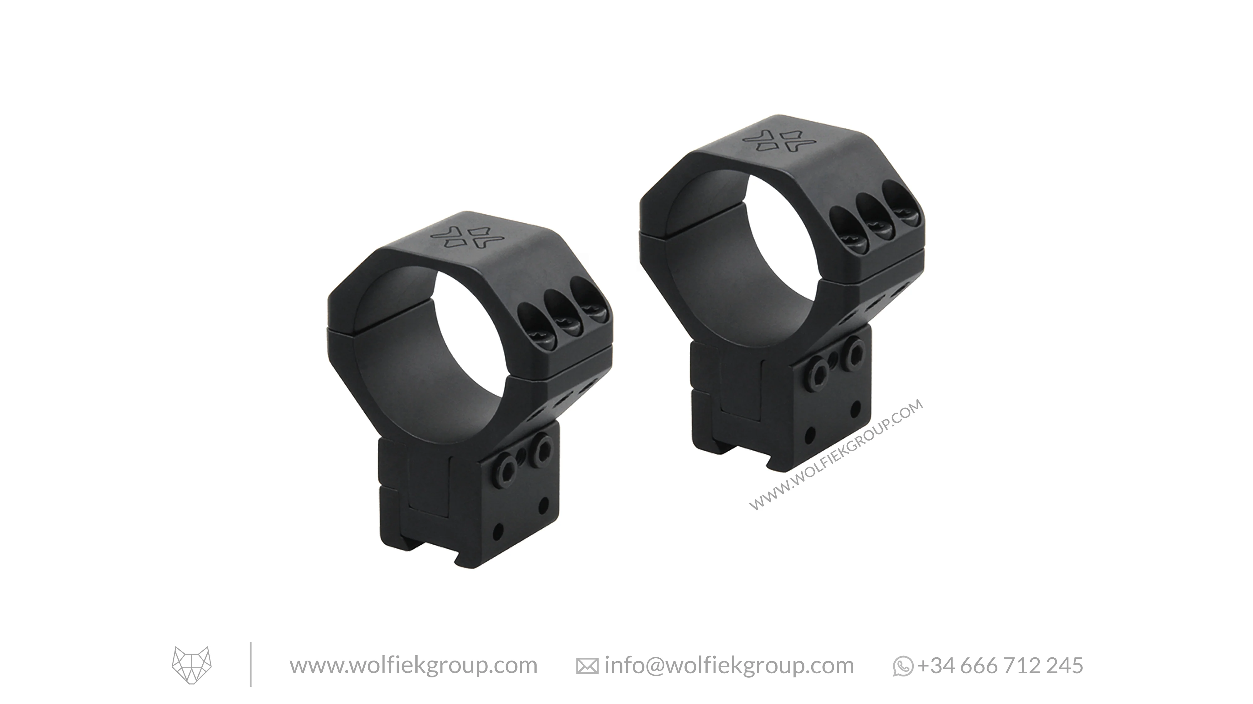 Vector Optics Dovetail Adjustable Riflescope Mounts - 34mm - Image 2