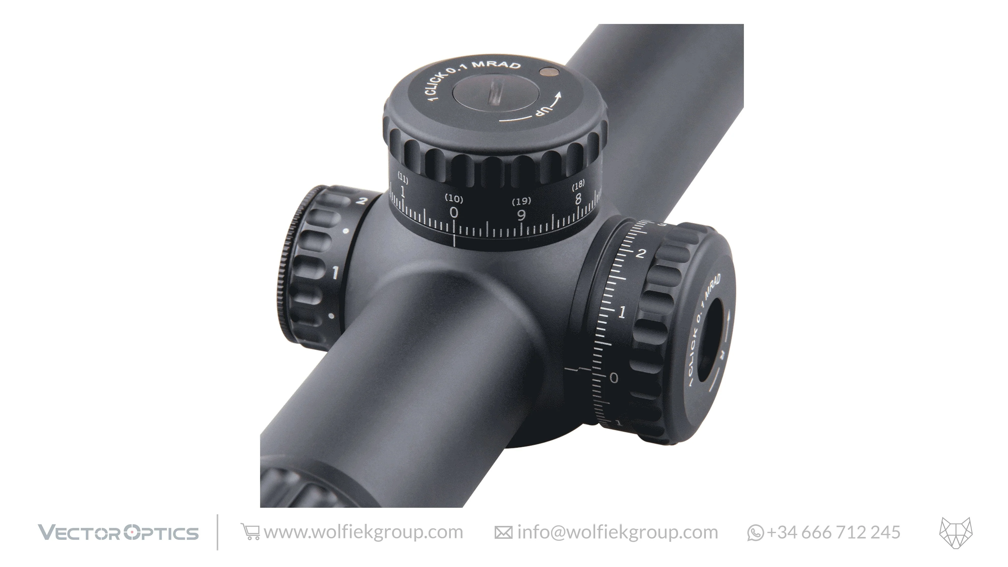 Vector Optics Continental Riflescope - x6 1-6x28 Tactical FFP - Image 3