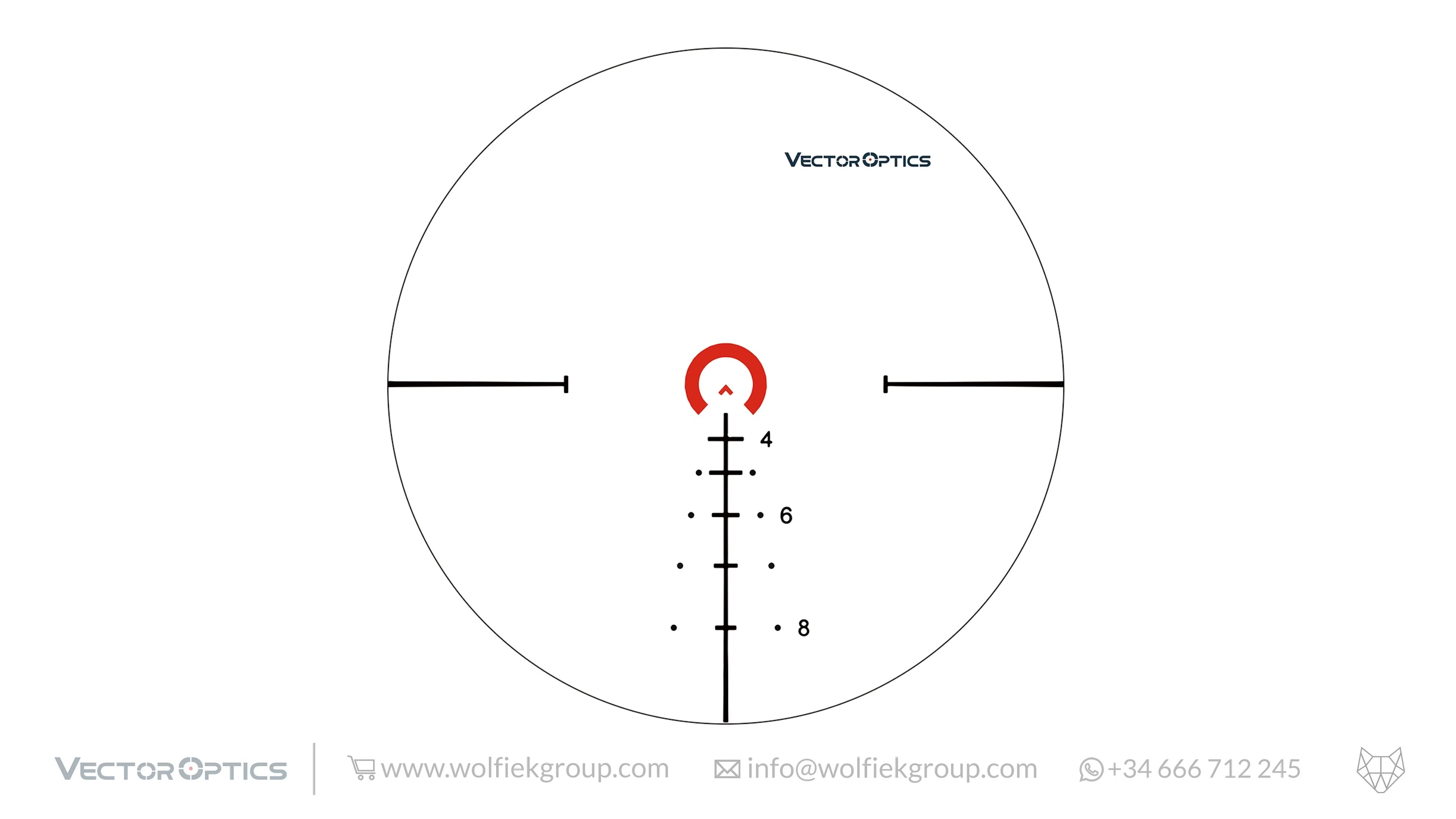 Vector Optics Continental Riflescope - x6 1-6x28 Tactical FFP - Image 5