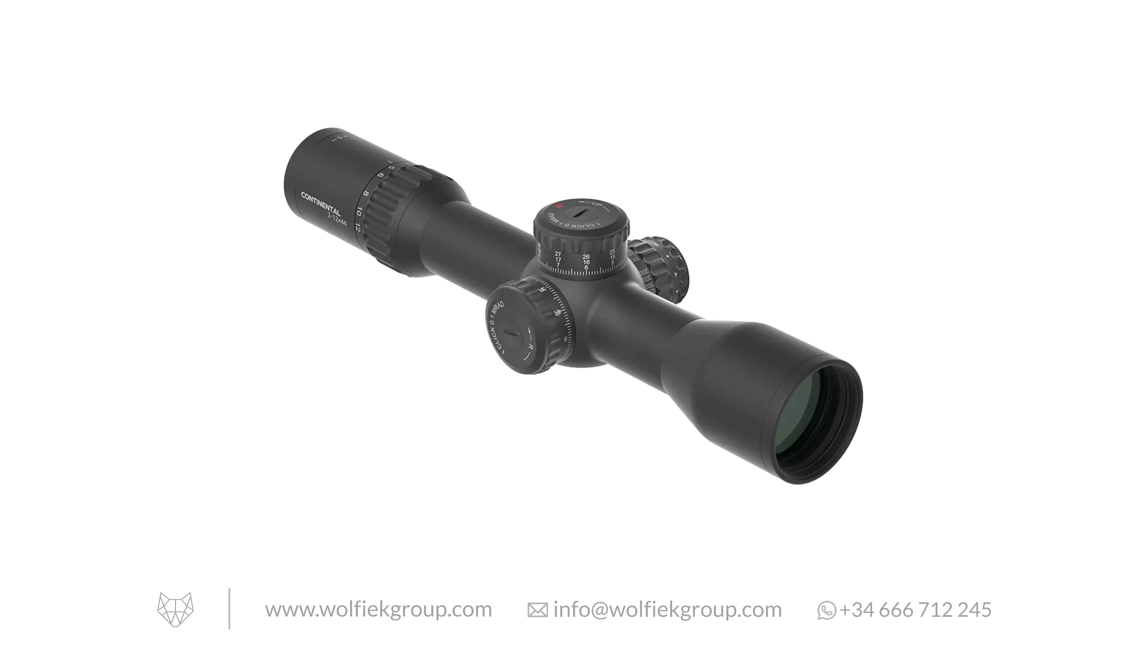 Vector Optics Continental Riflescope - x6 2-12x44 CTR MPVO - Image 3