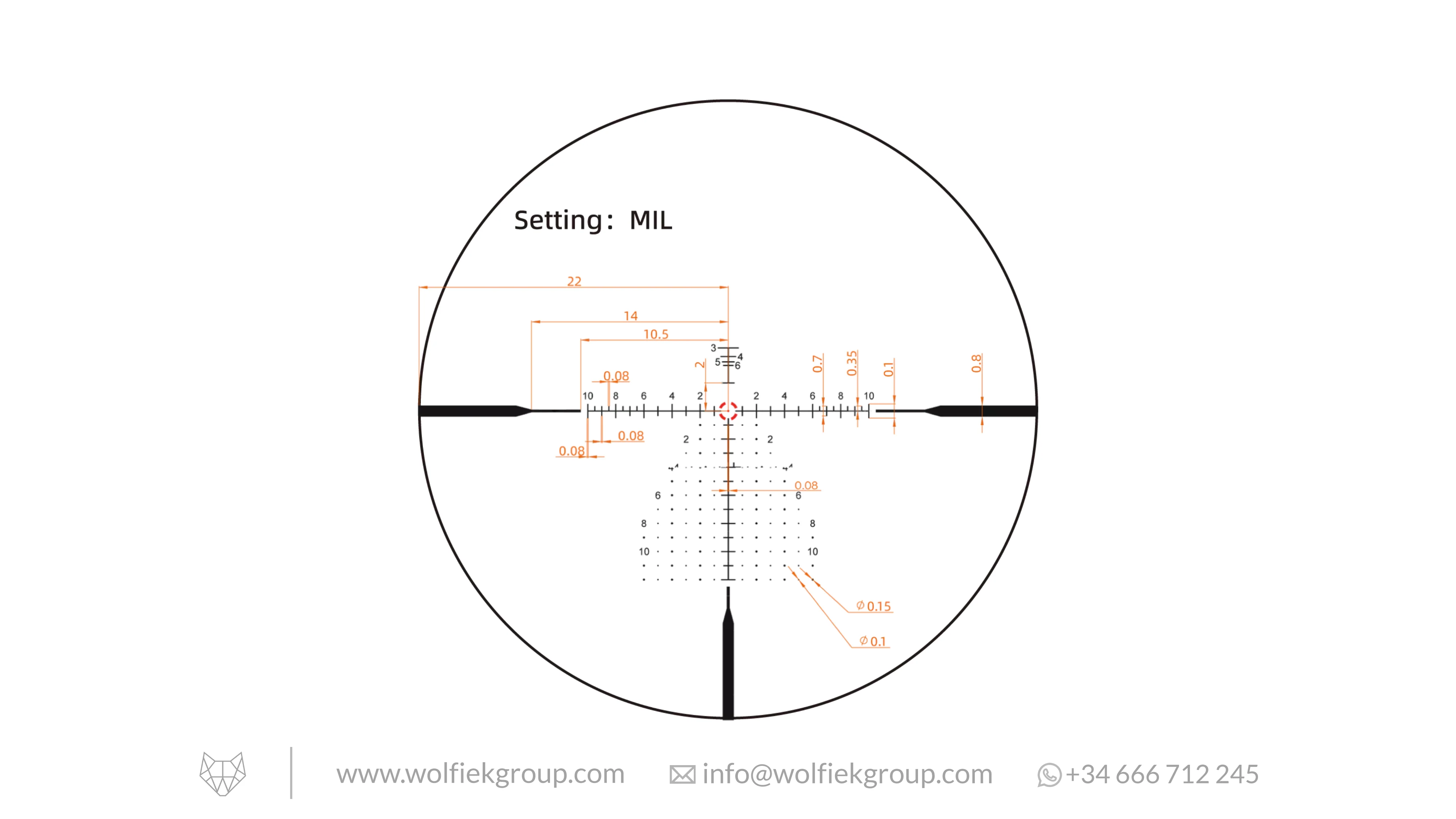Vector Optics Continental Riflescope - x6 2-12x44 RAR MPVO - Image 12