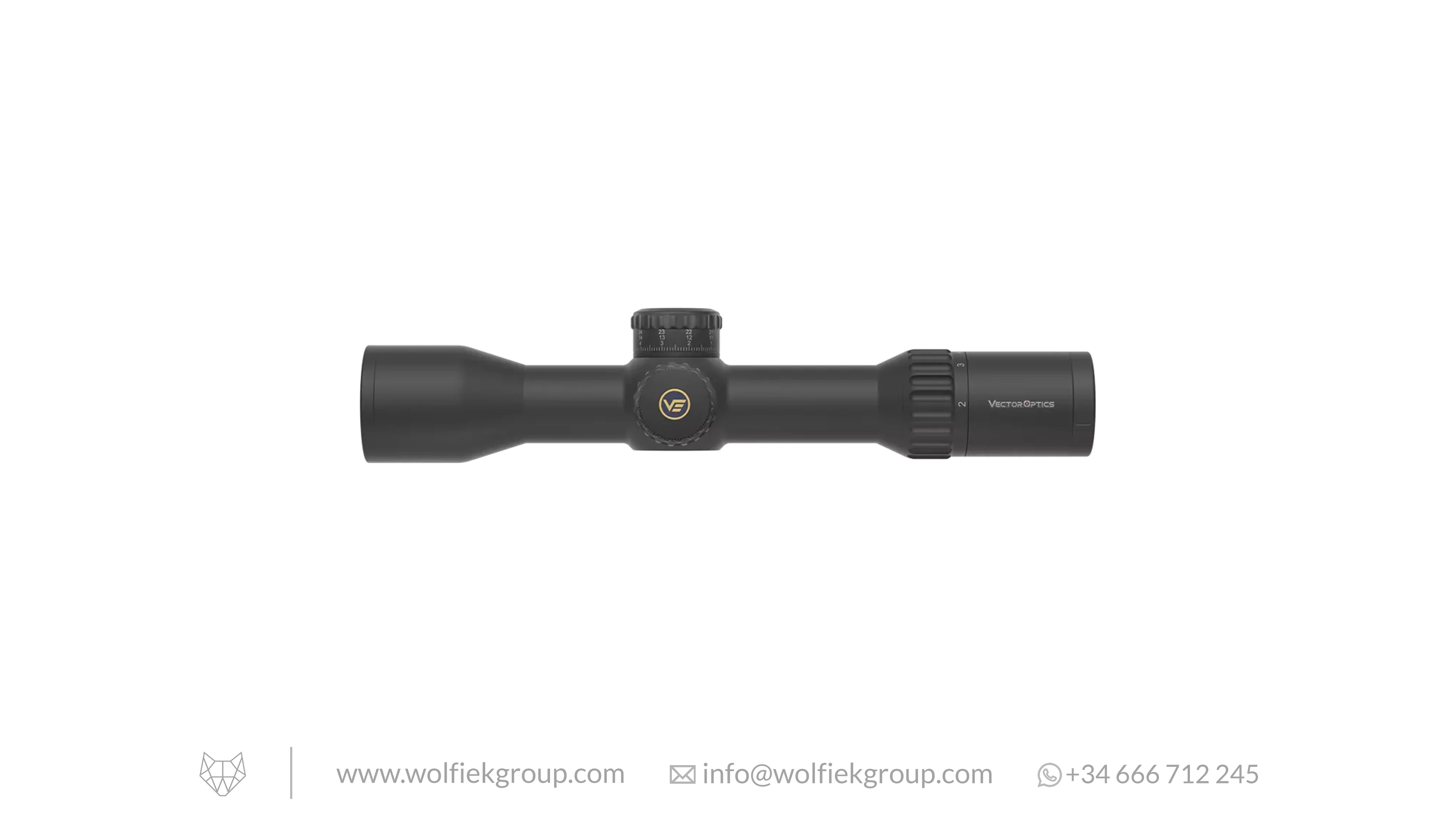Vector Optics Continental Riflescope - x6 2-12x44 RAR MPVO - Image 2