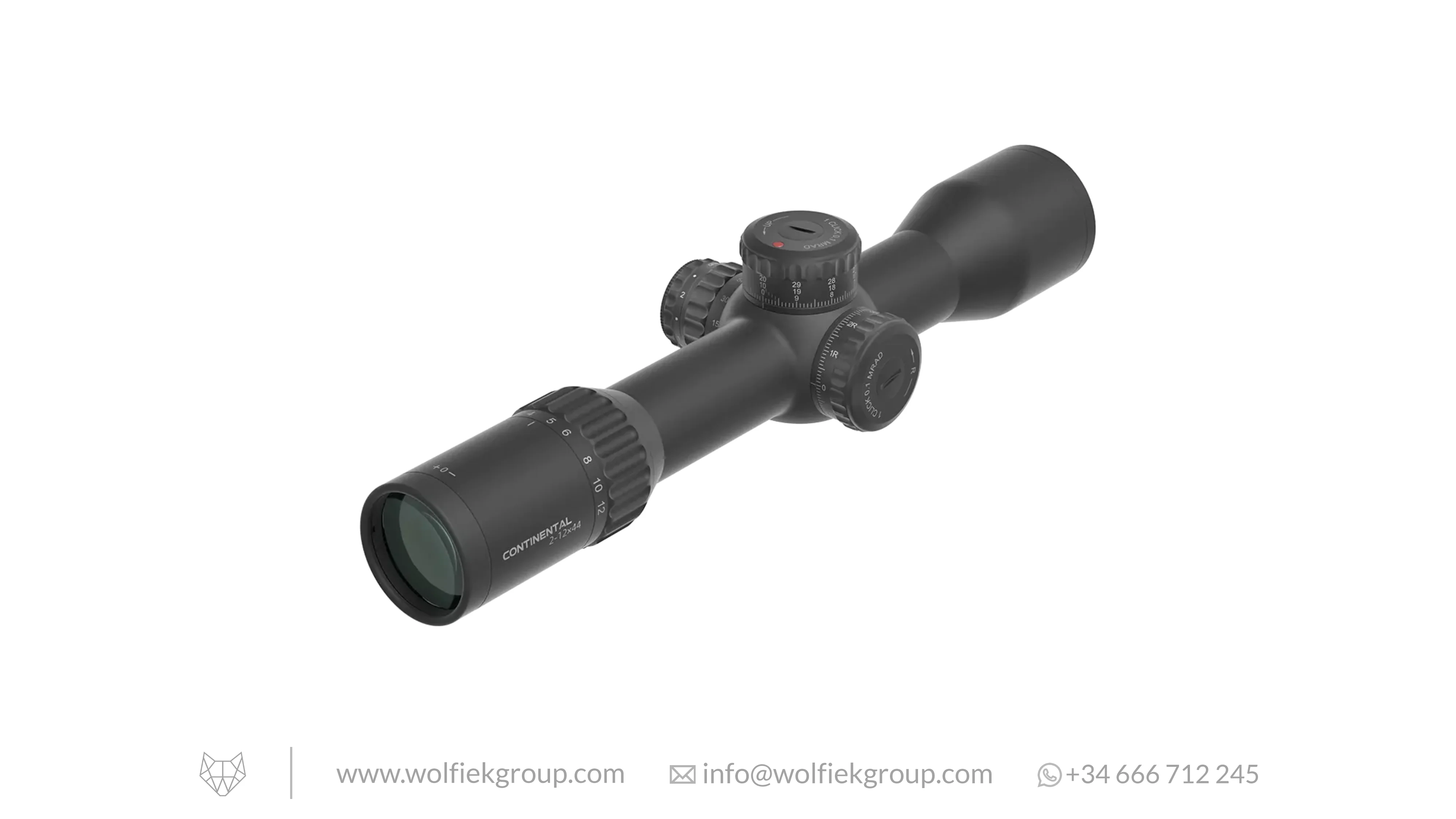 Vector Optics Continental Riflescope - x6 2-12x44 RAR MPVO - Image 4