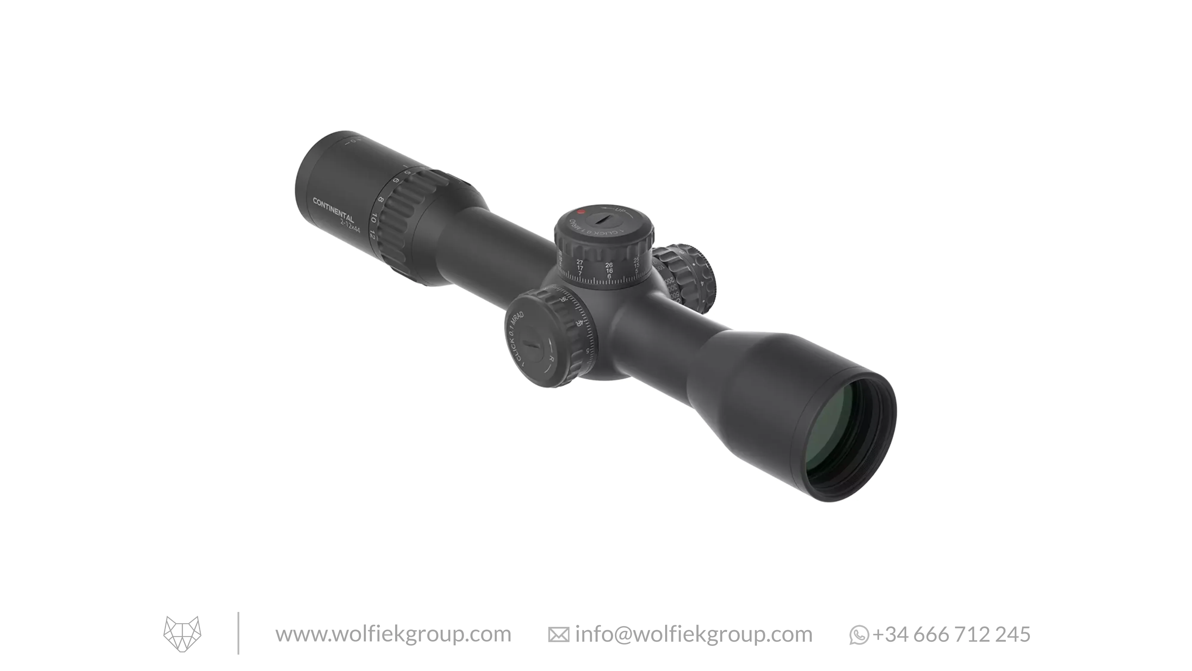 Vector Optics Continental Riflescope - x6 2-12x44 RAR MPVO - Image 5