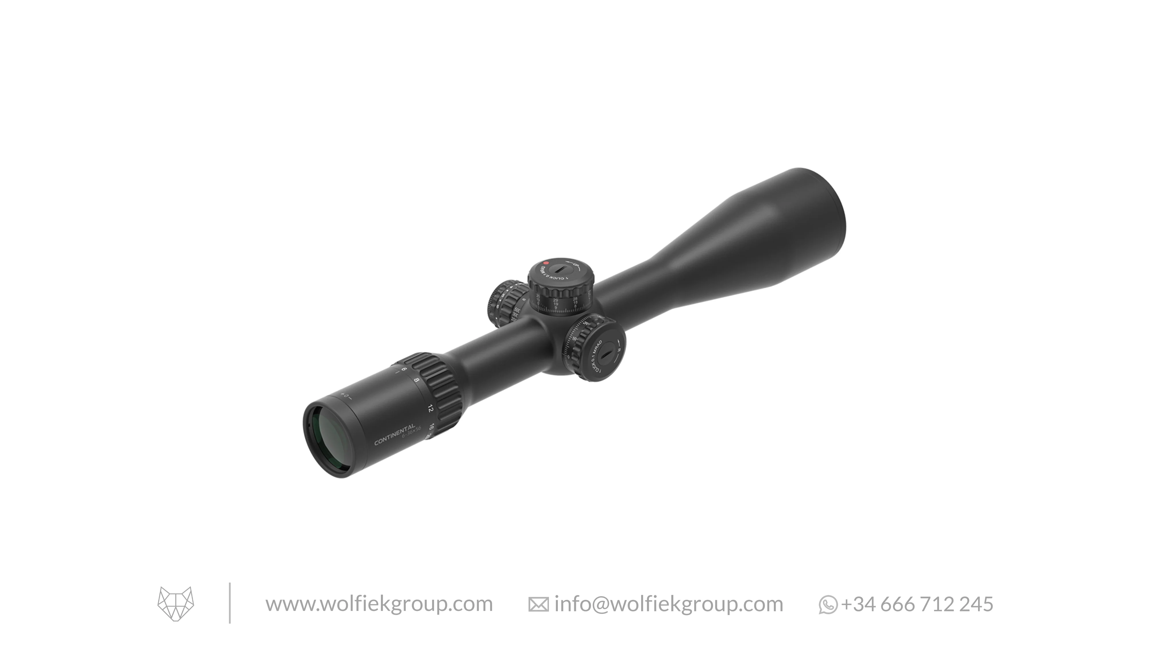 Vector Optics Continental Riflescope - x6 6-36X56 FFP PRS Rifle Scope PRS - Image 4