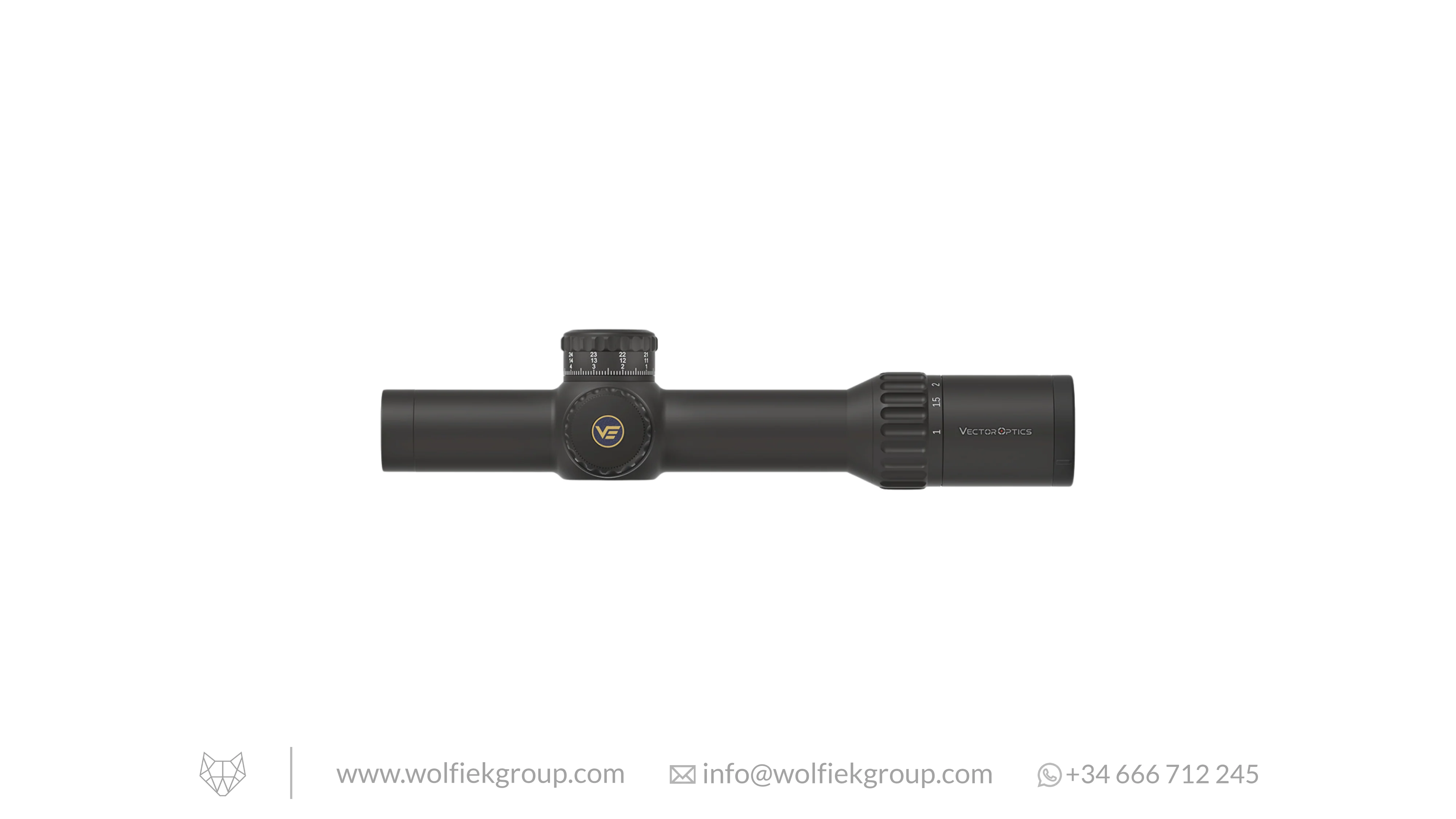 Vector Optics Continental Riflescope - x10 1-10x28 ED RAR-C