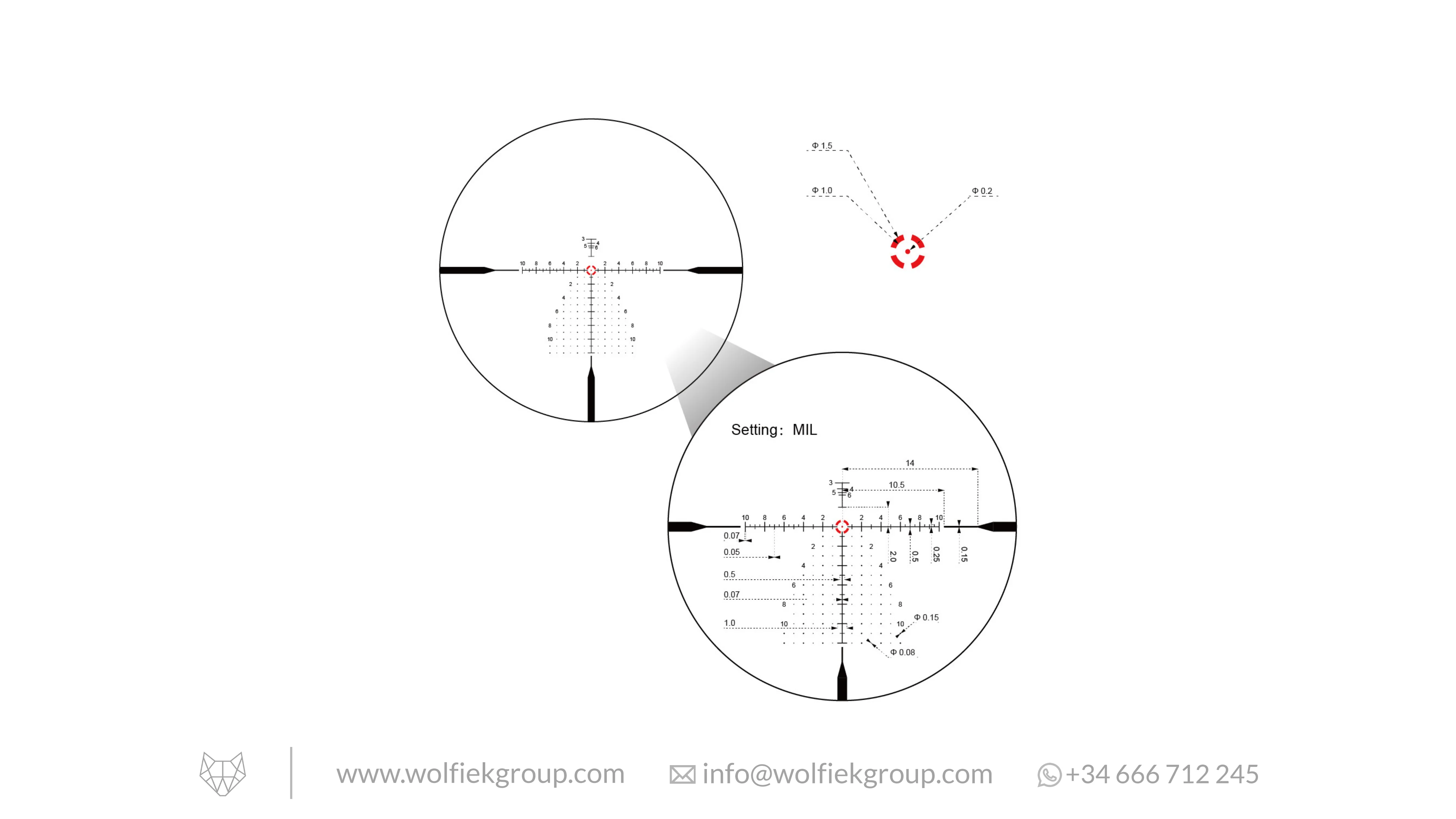 Vector Optics Continental Riflescope - x10 1-10x28 ED RAR-C - Image 12