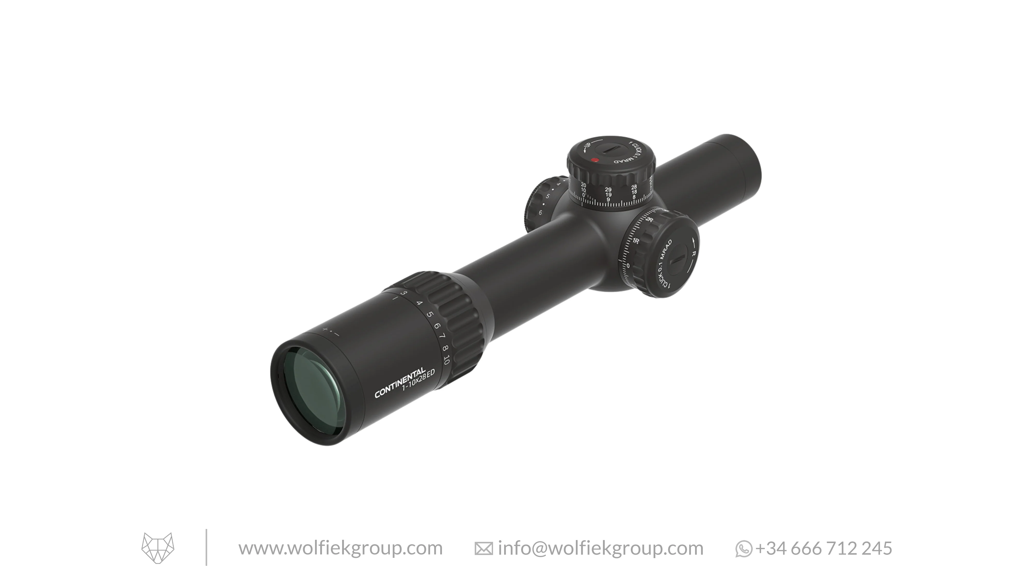 Vector Optics Continental Riflescope - x10 1-10x28 ED RAR-C - Image 4