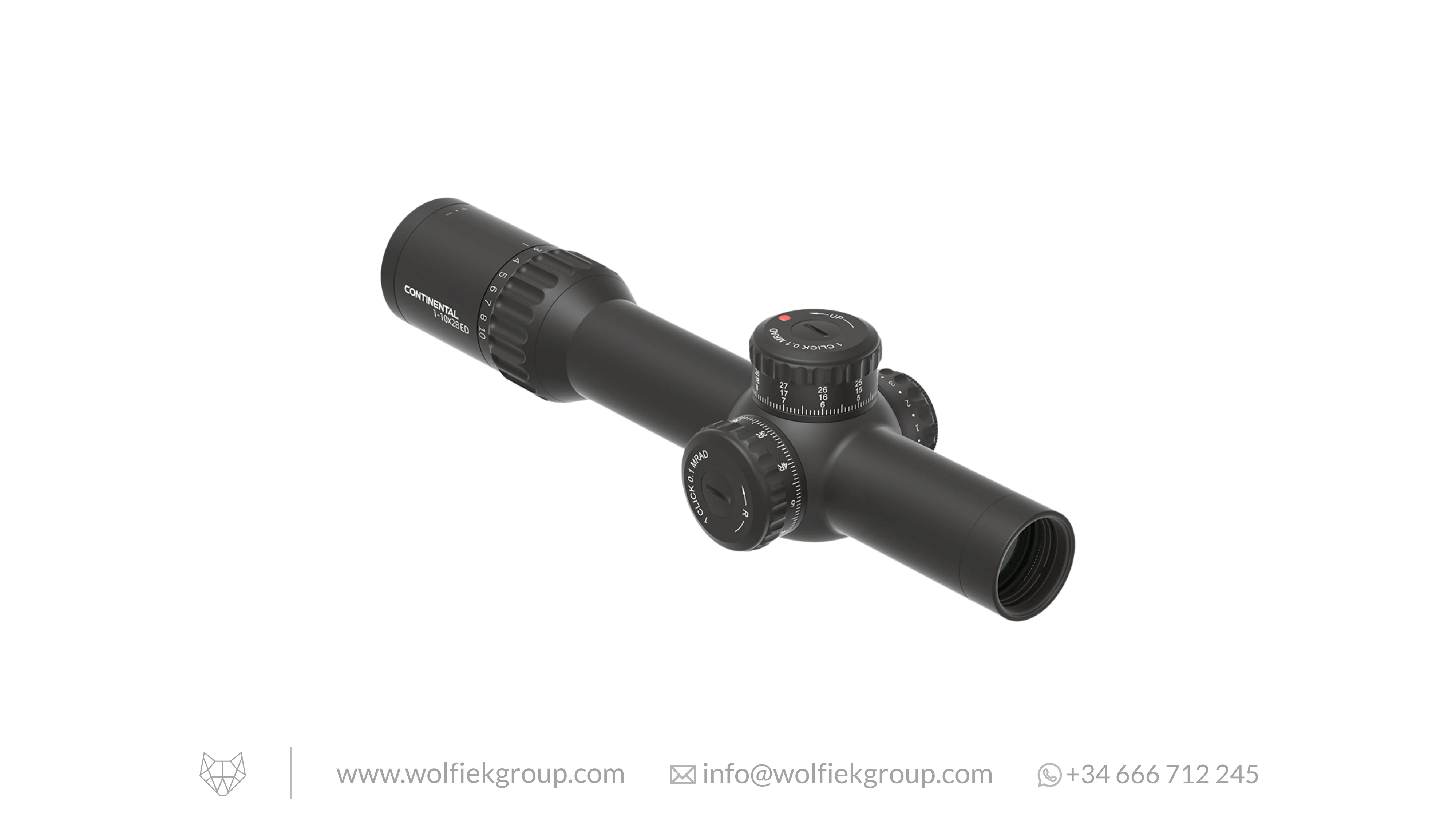 Vector Optics Continental Riflescope - x10 1-10x28 ED RAR-C - Image 5