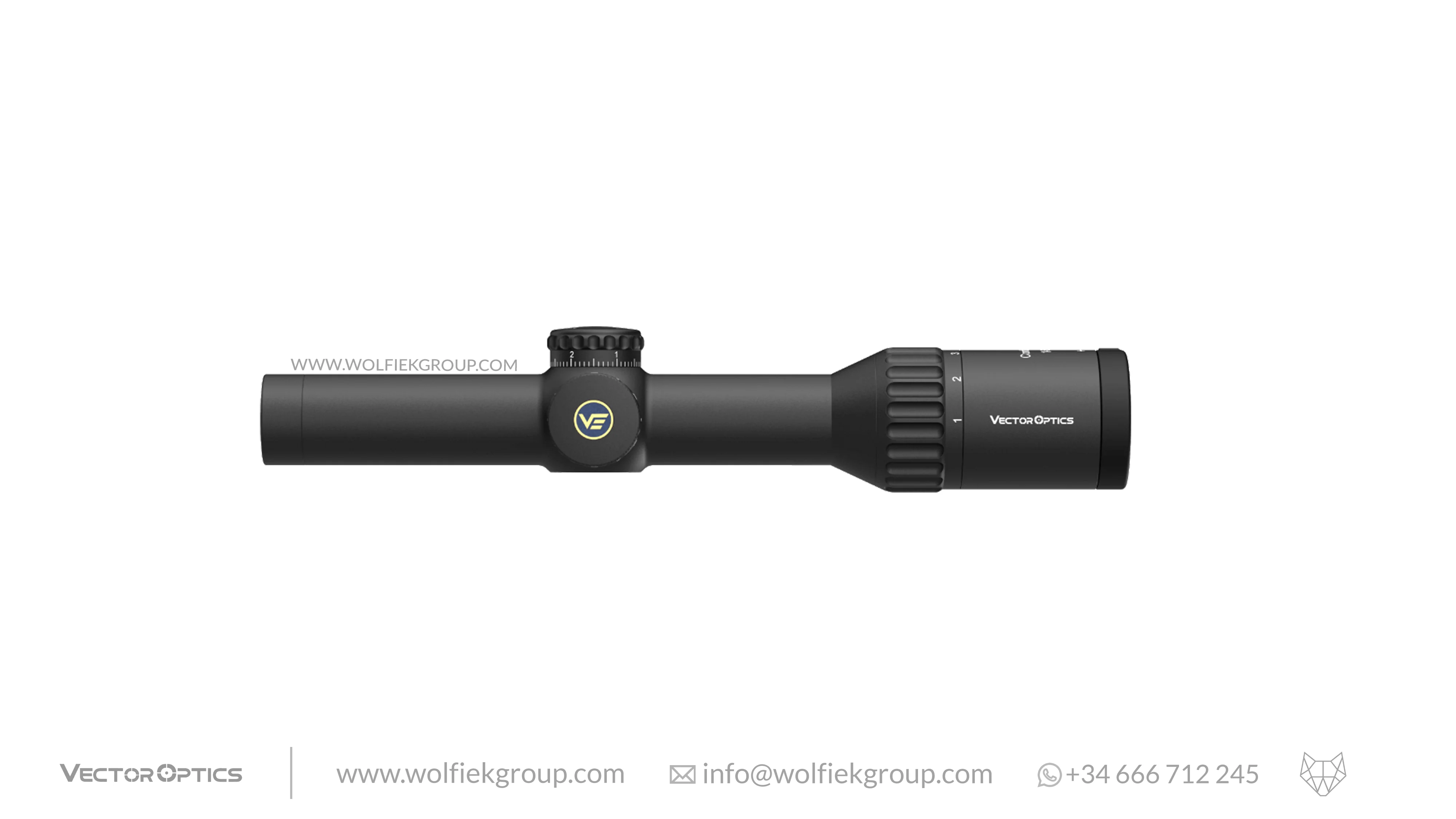 Vector Optics Continental Riflescope - x6 1-6x24 Fiber SFP - Image 2