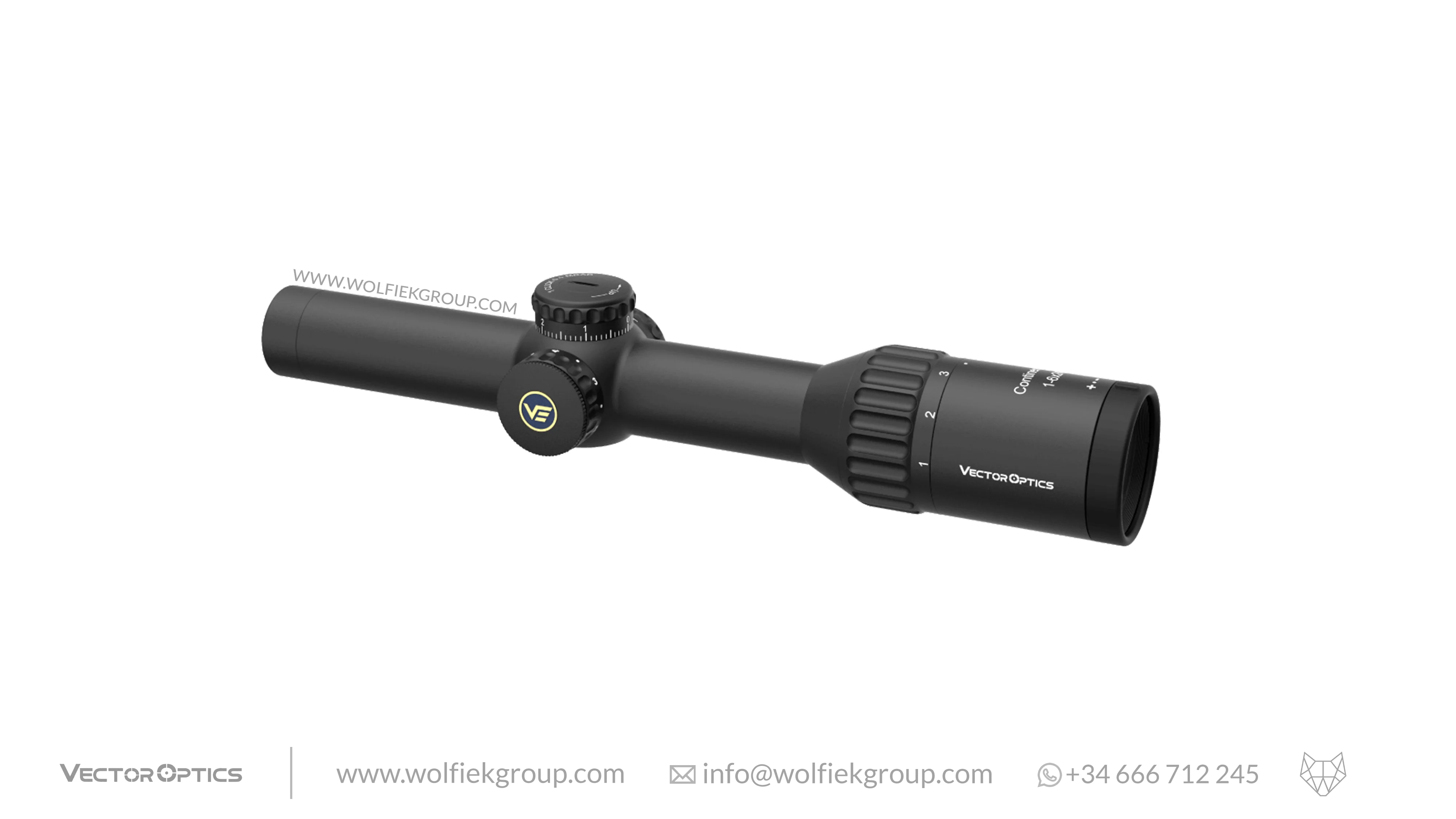 Vector Optics Continental Riflescope - x6 1-6x24 Fiber SFP - Image 3