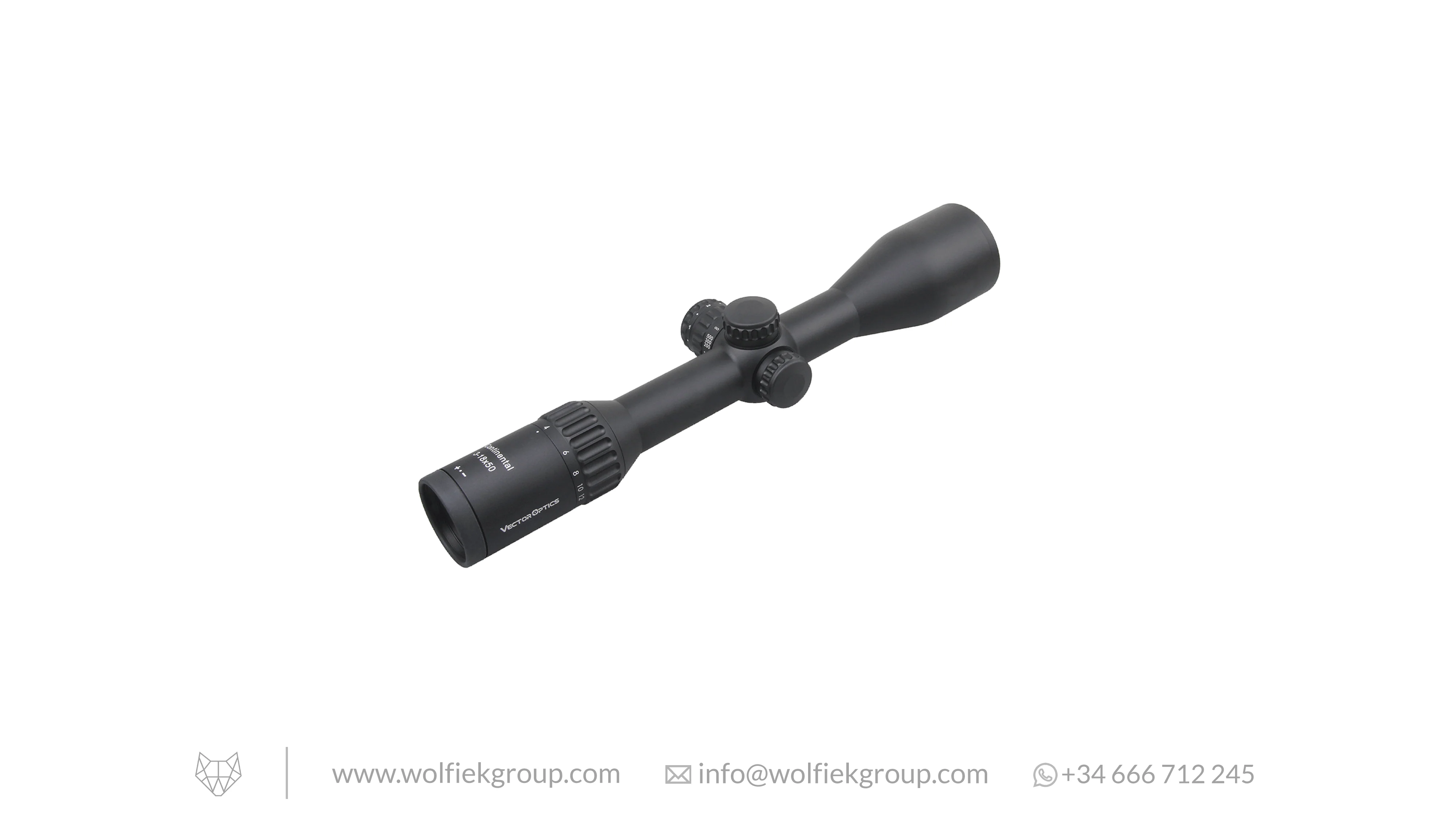 Vector Optics Continental Hunting Scope - x6 3-18x50 CDM SFP - Image 3