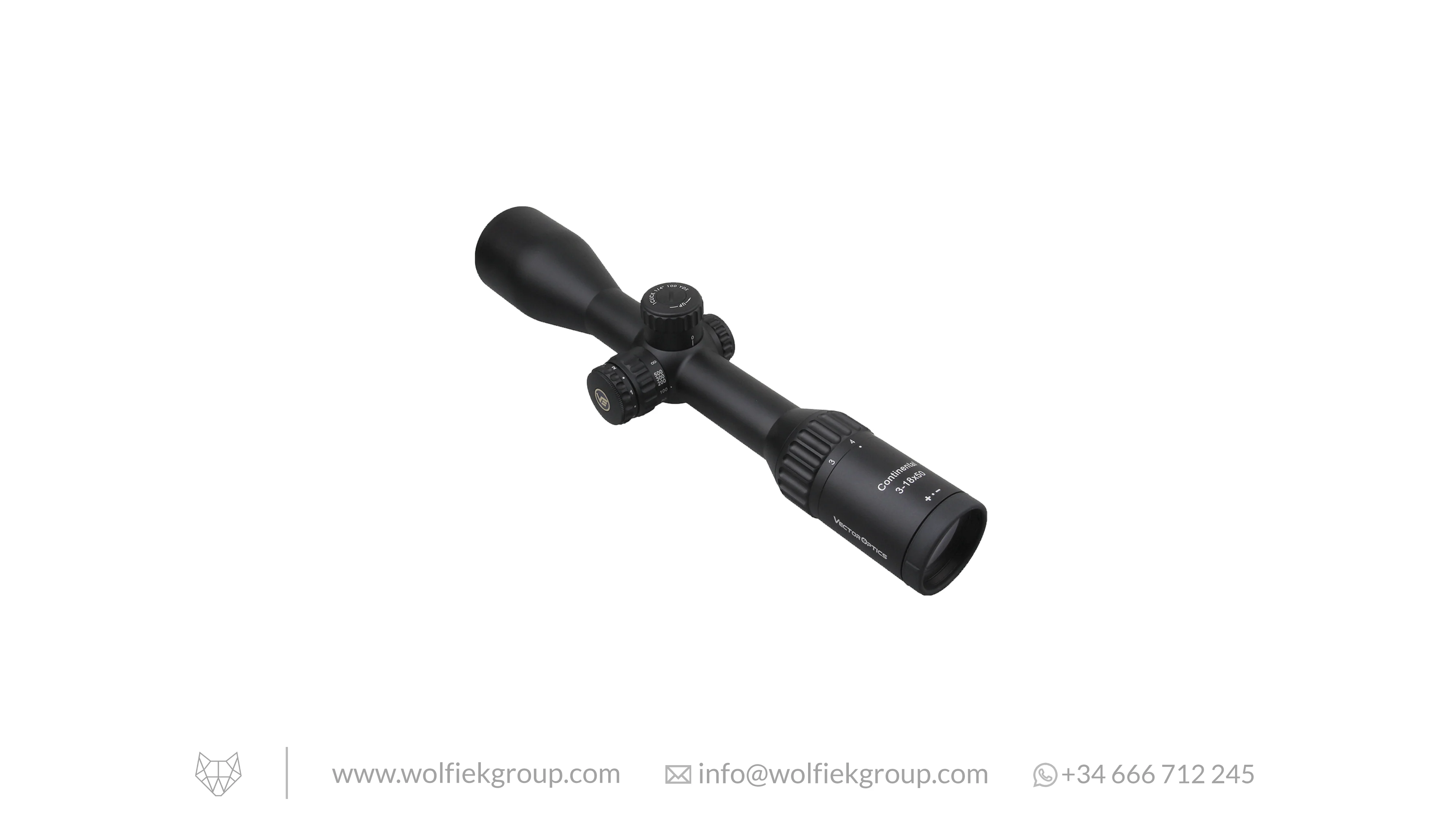 Vector Optics Continental Hunting Scope - x6 3-18x50 CDM SFP - Image 4