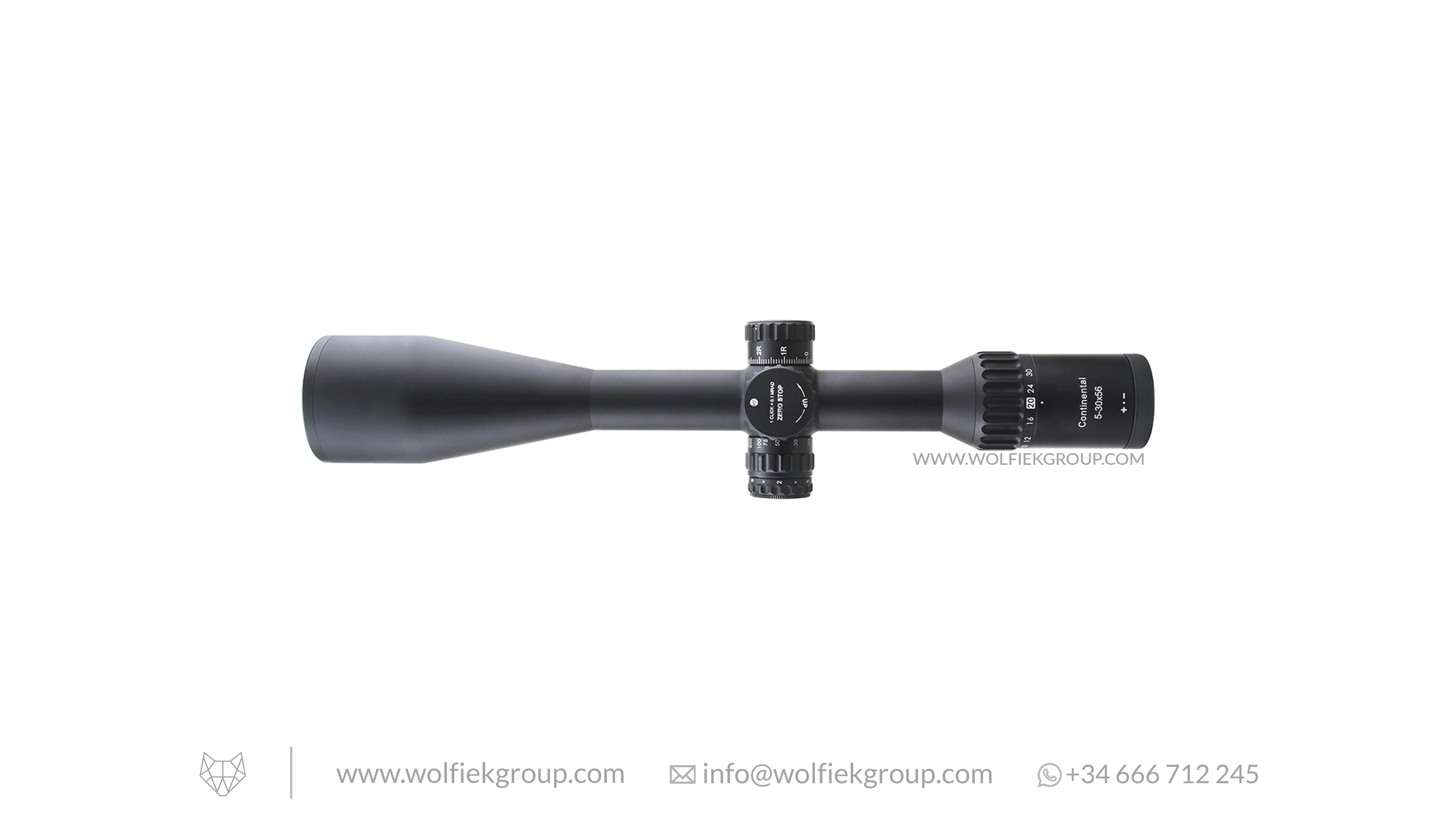 Vector Optics Continental Riflescope Tactical - x6 5-30x56 Zero Stop - Image 5