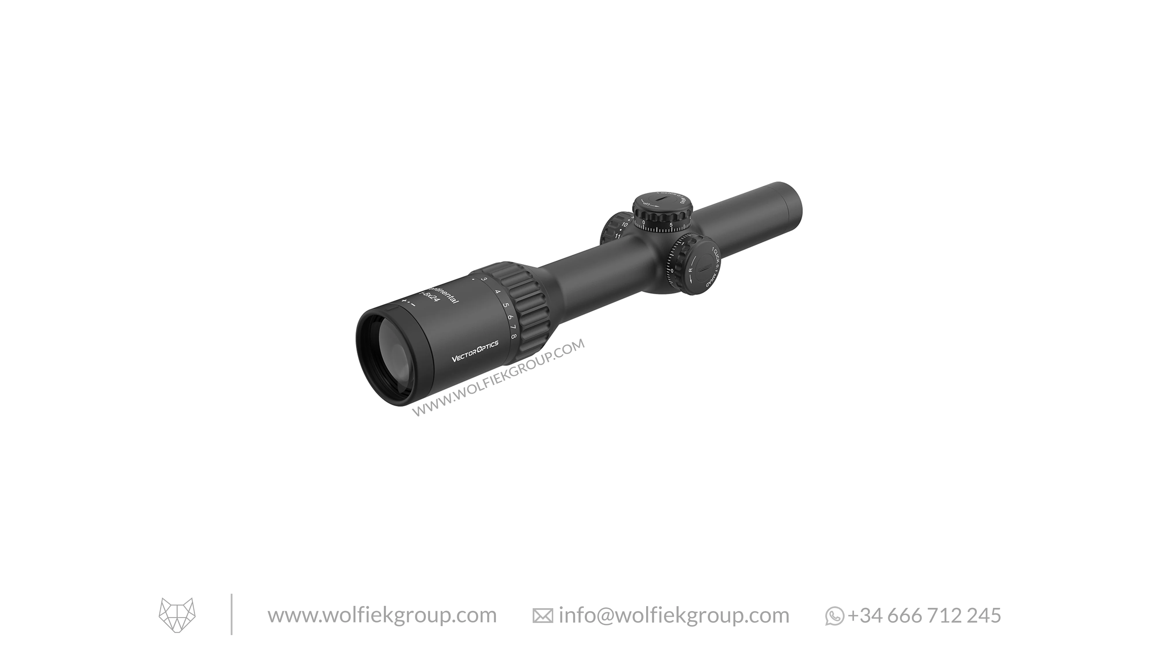 Vector Optics Continental Riflescope Tactical - x8 1-8x24 ED SFP - Image 4