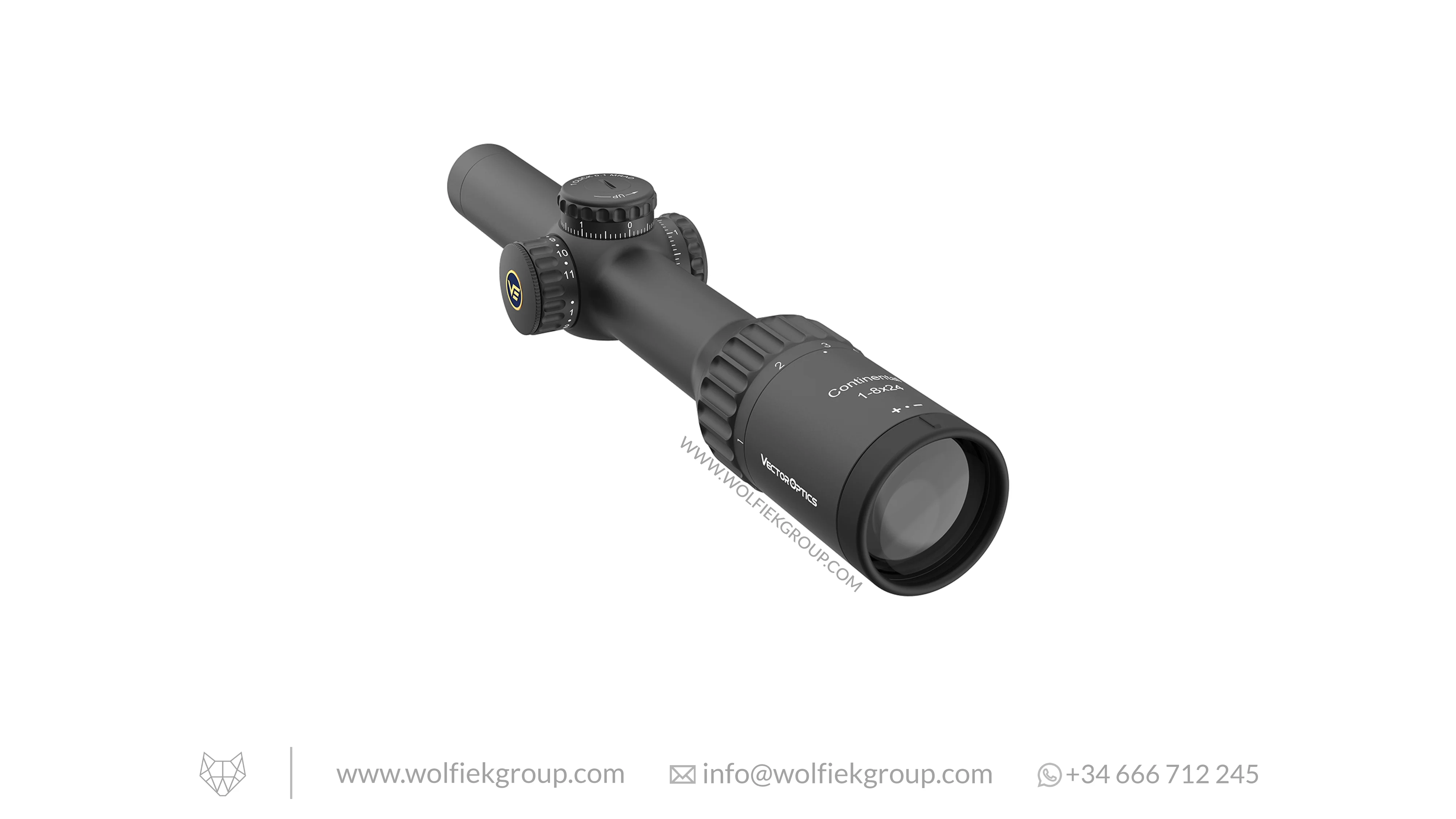 Vector Optics Continental Riflescope Tactical - x8 1-8x24 ED SFP - Image 5