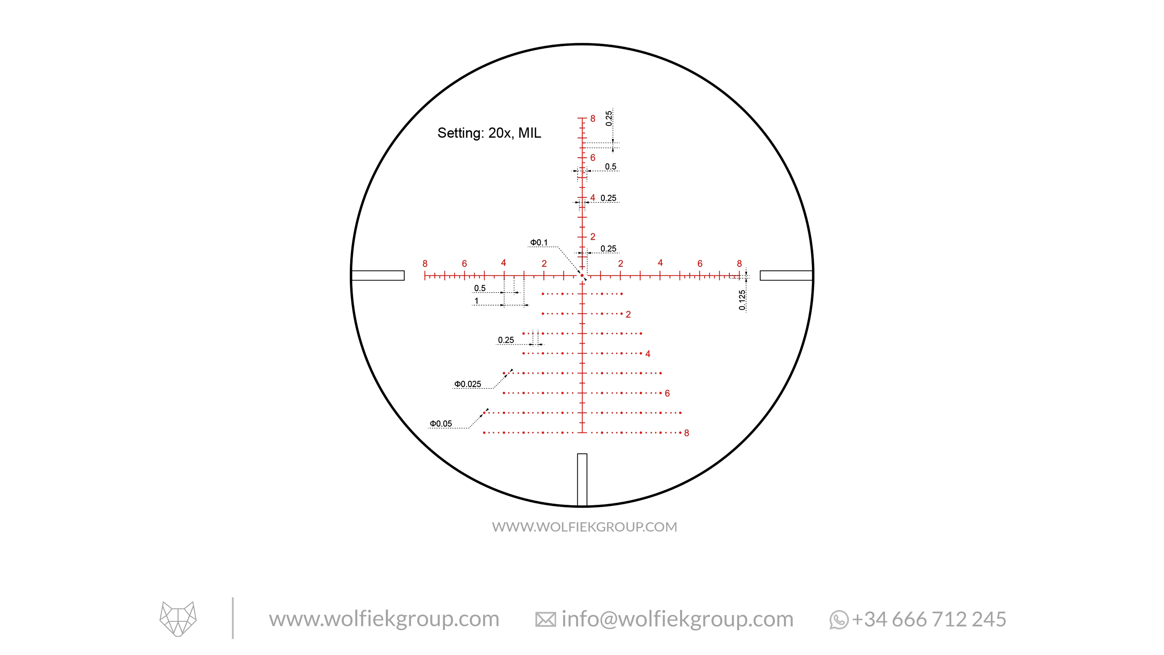 Vector Optics Continental Riflescope Tactical - x8 3-24x56 ED SFP - Image 9